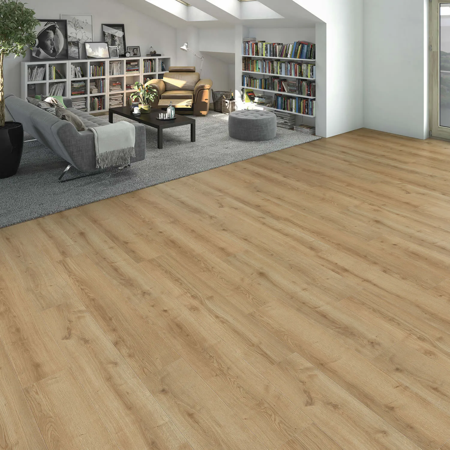 Produktbild 4 Landhausdiele 4V Eiche Ontario puro* authentic