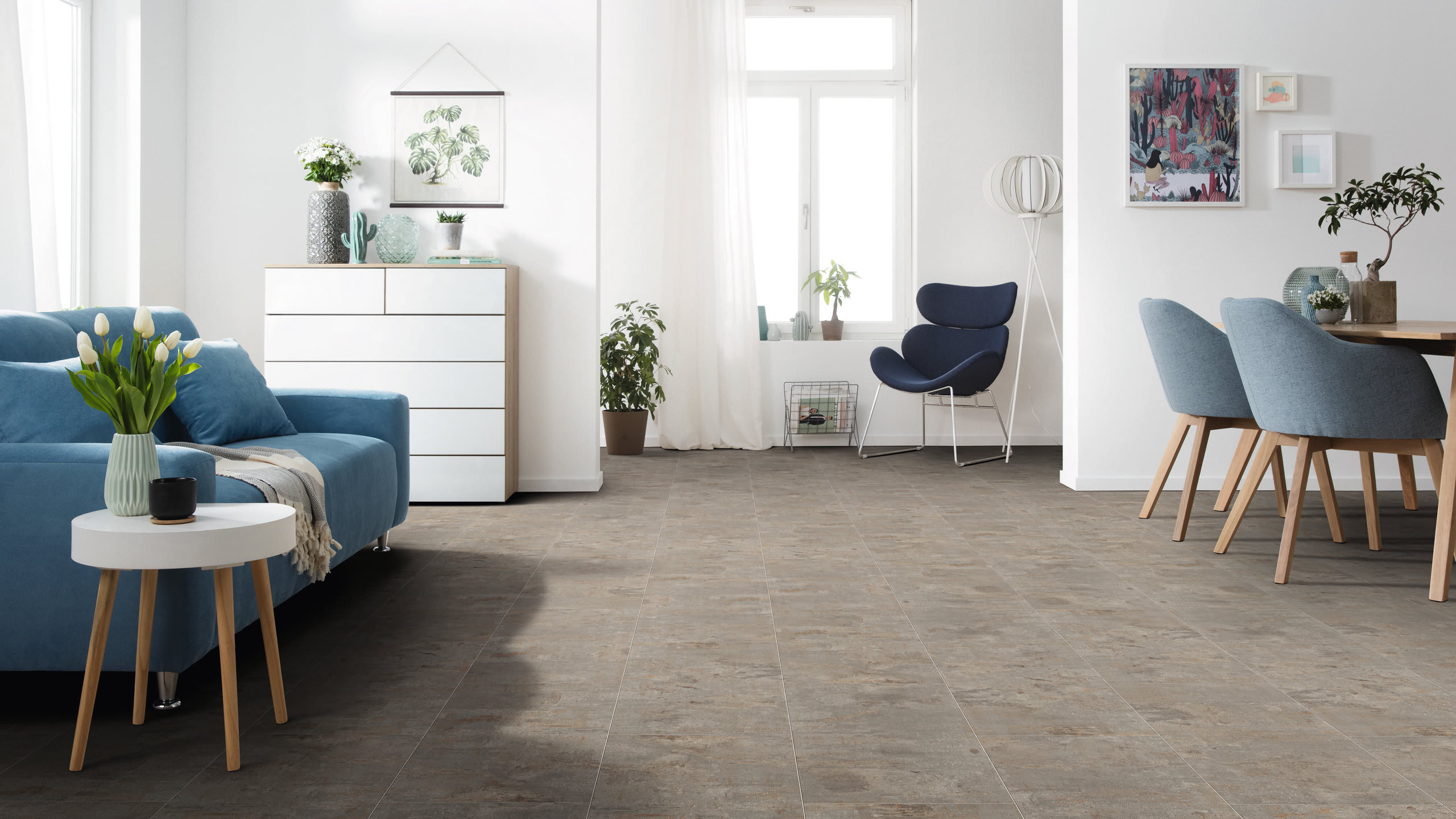DISANO by HARO ClassicAqua Piazza 4V Industrial grey* Steinstruktur Top Connect