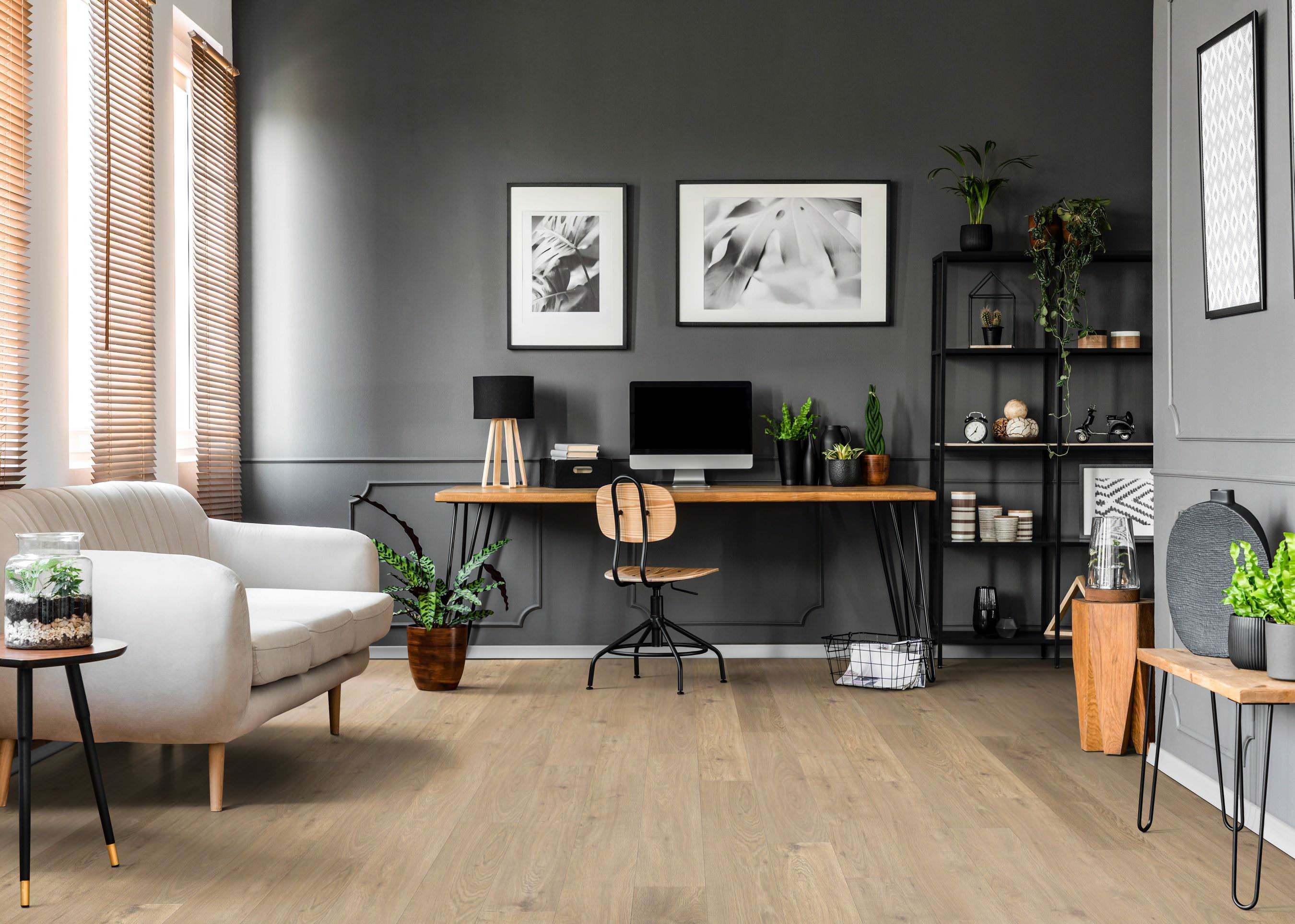 HARO Laminatboden TRITTY 200 Aqua Landhausdiele 4V Eiche Sicilia puro* authentic matt Silent CT Top Connect