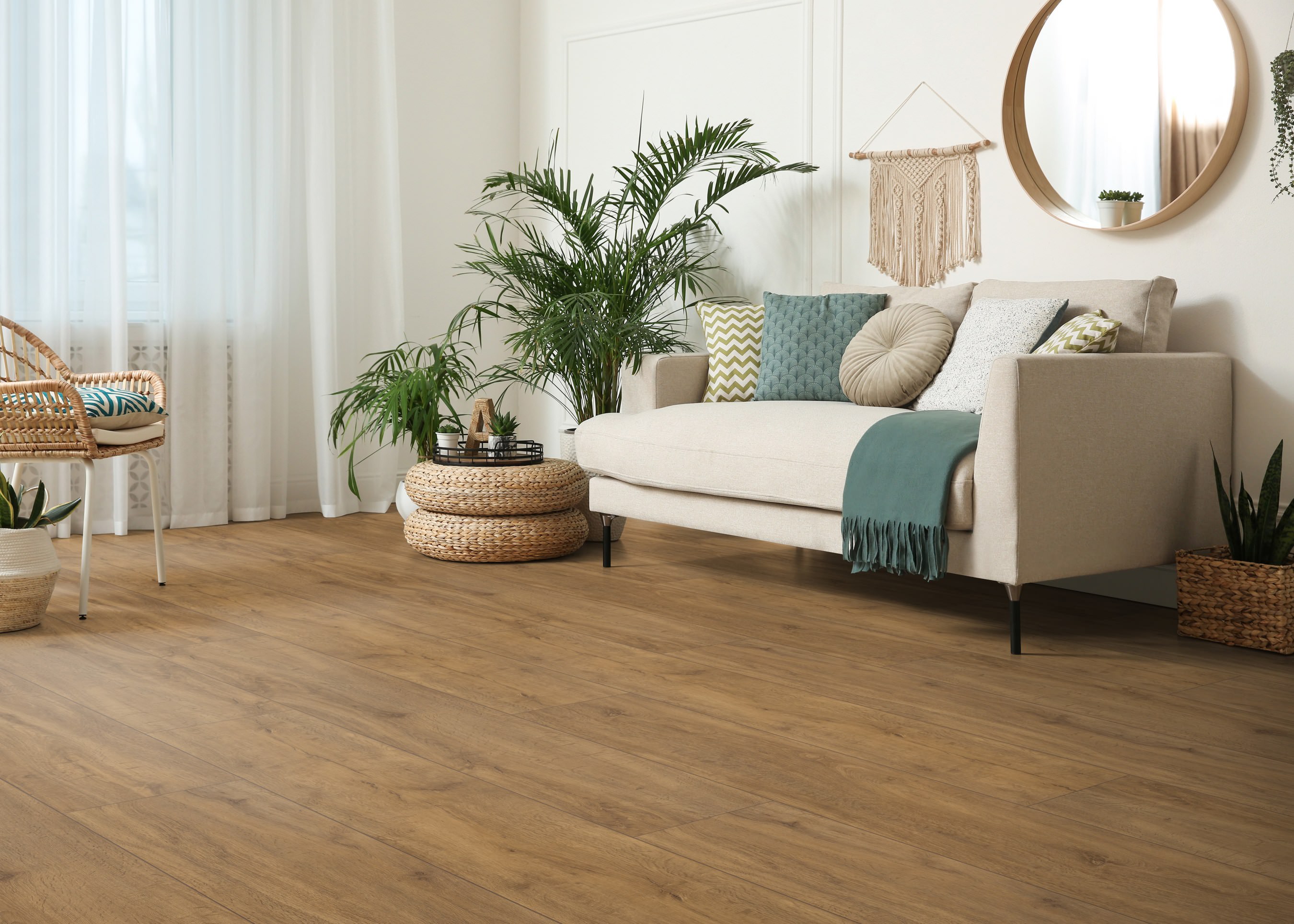 DISANO by HARO ClassicAqua Landhausdiele XL 4V Bergeiche* strukturiert Top Connect