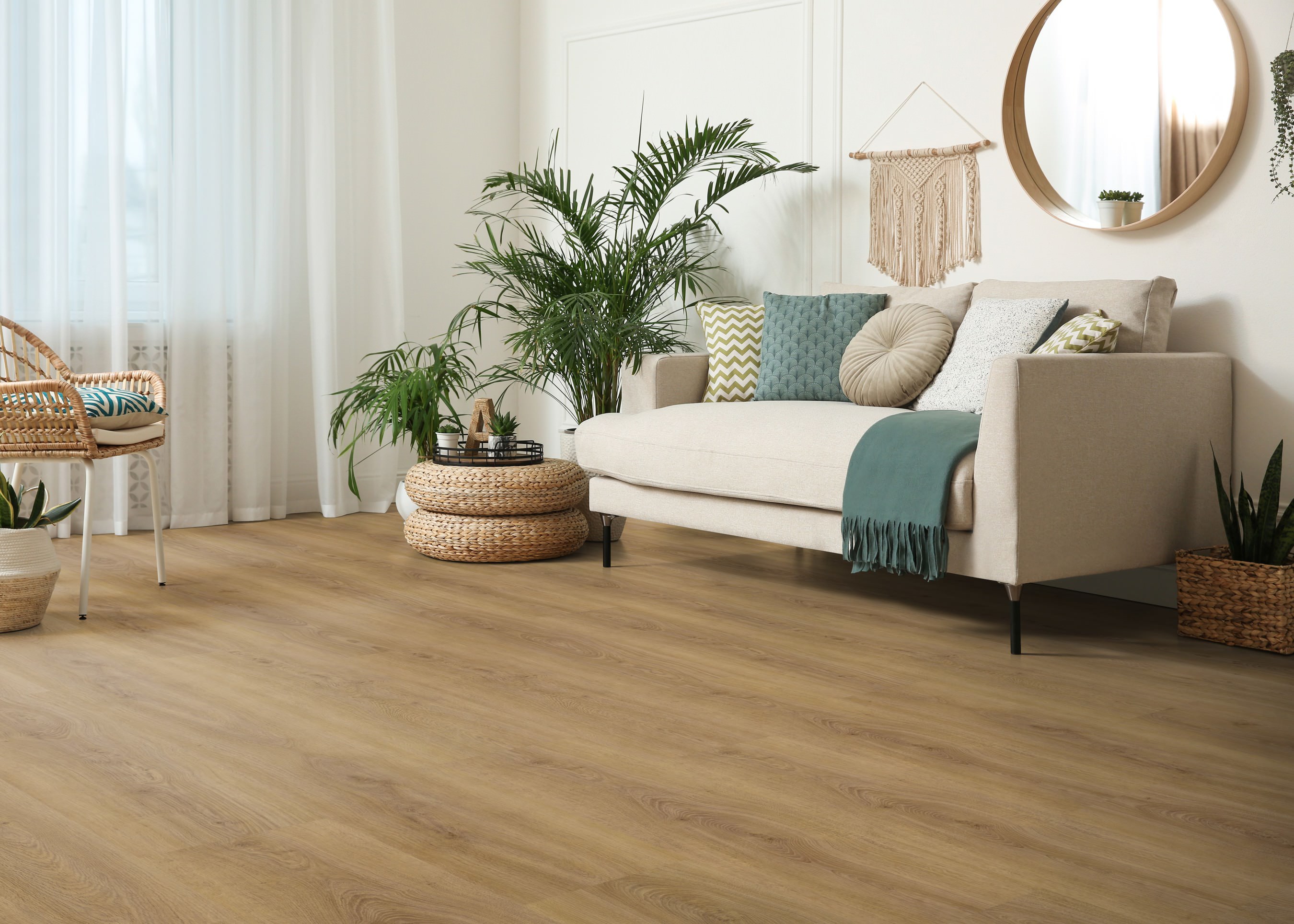 DISANO by HARO LifeAqua Landhausdiele 4V Eiche Sheffield honig* authentic Top Connect