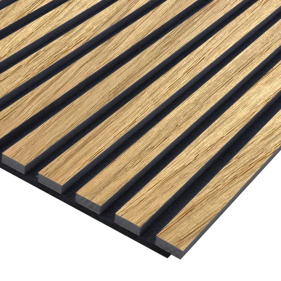 Produktbild HARO WALL 19 mm Design Stripe Eiche hell furniert