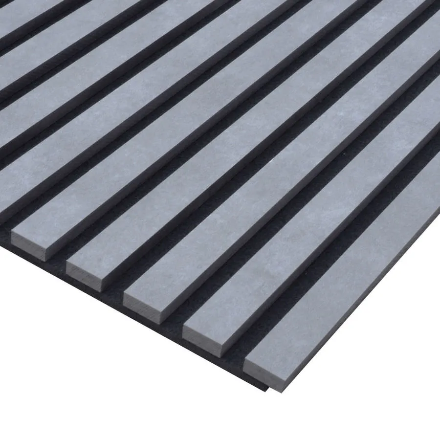Produktbild HARO WALL 19 mm Design Stripe Betongrau foliert*