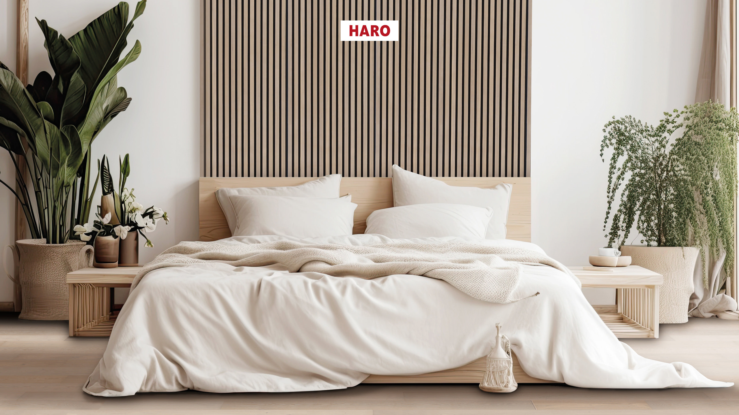 HARO WALL 19 mm Design Stripe Eiche puro foliert*