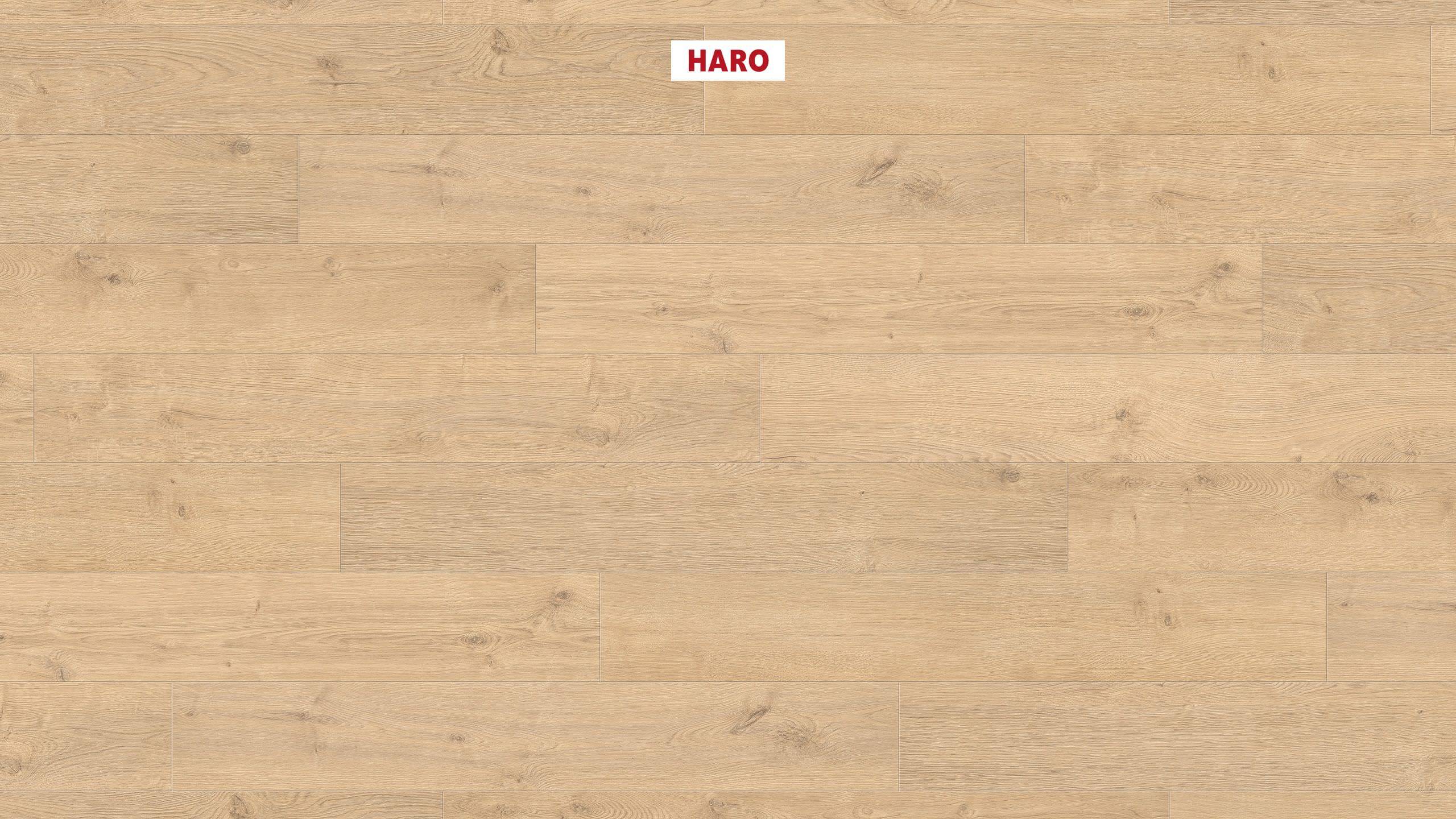 HARO Laminatboden TRITTY 100 Landhausdiele 4V Eiche Portland puro* authentic Silent CT Top Connect