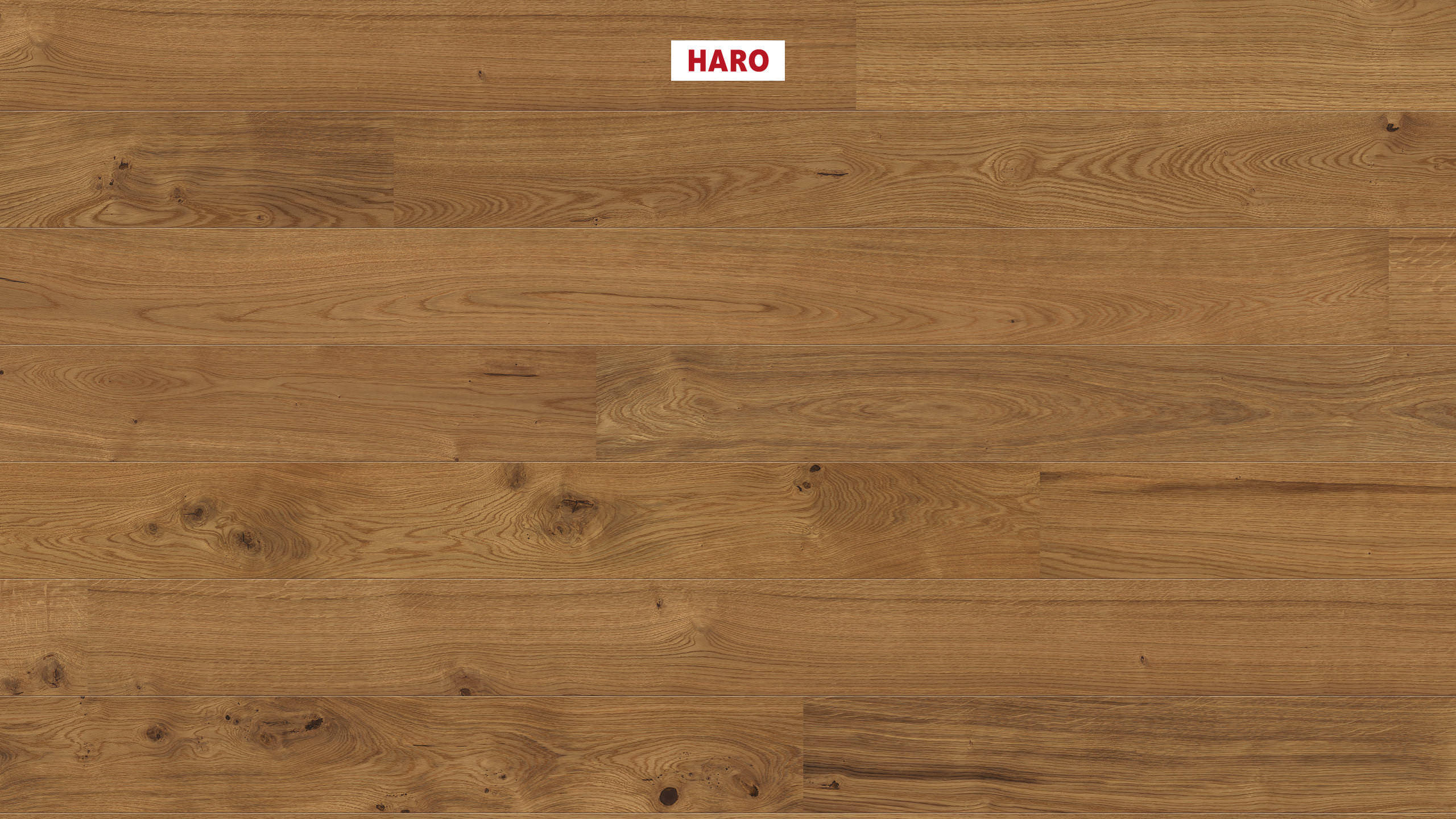 HARO PARKETT 3500 HDF Landhausdiele 2V Eiche Universal strukturiert permaDur Top Connect