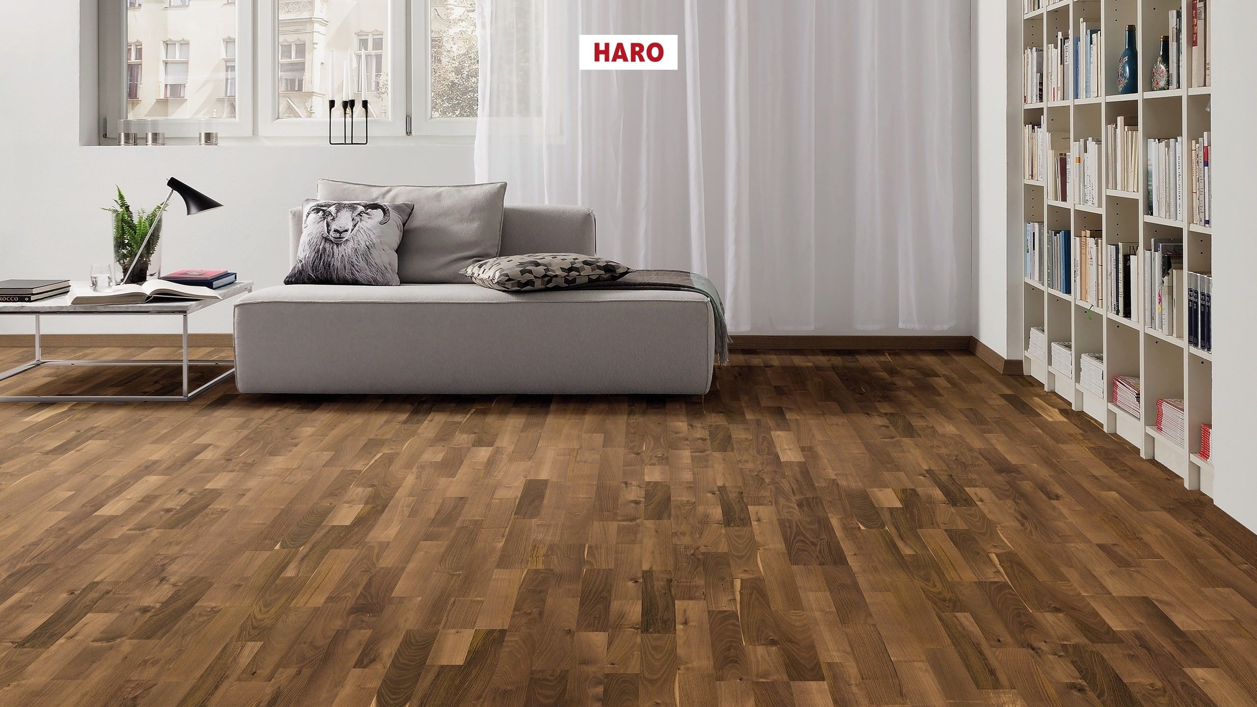 HARO PARKETT 4000 Schiffsboden Bernsteinrobinie Favorit permaDur Top Connect