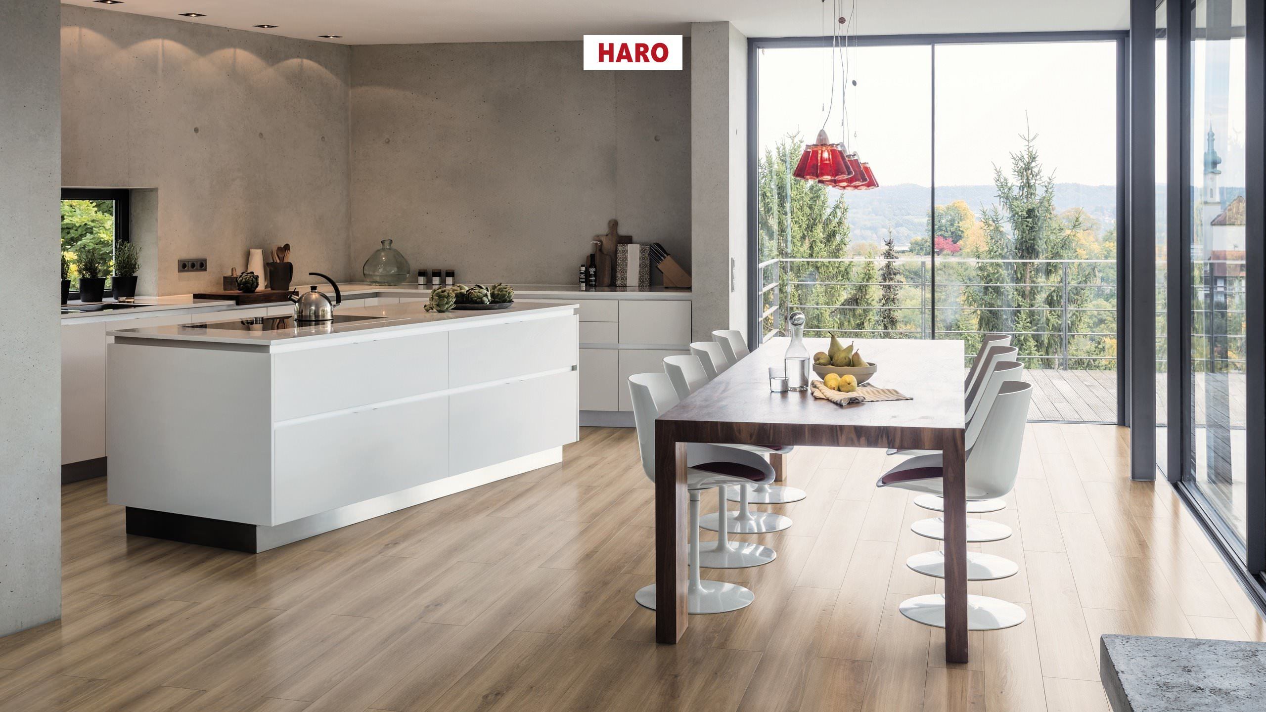 DISANO by HARO ClassicAqua Landhausdiele XL 4V Tabakeiche* strukturiert Top Connect