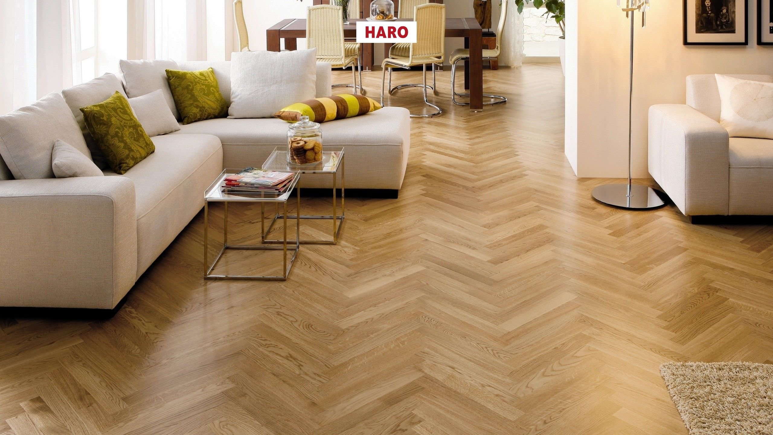 HARO PARKETT 4000 Stab Allegro Eiche Trend permaDur Nut & Feder