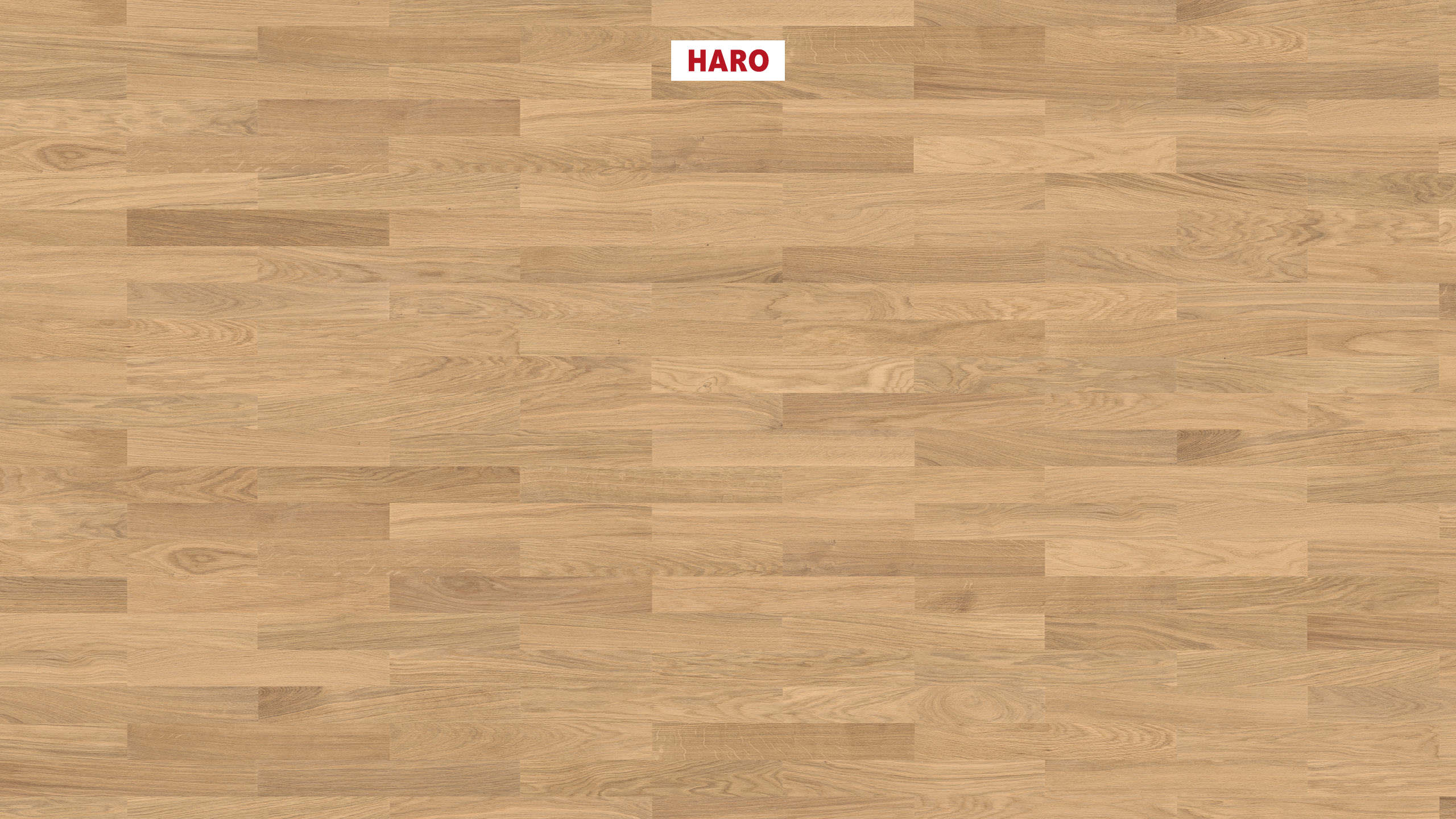 HARO PARKETT 4000 Stab Allegro Eiche lichtweiß Trend strukturiert naturaDur Nut & Feder