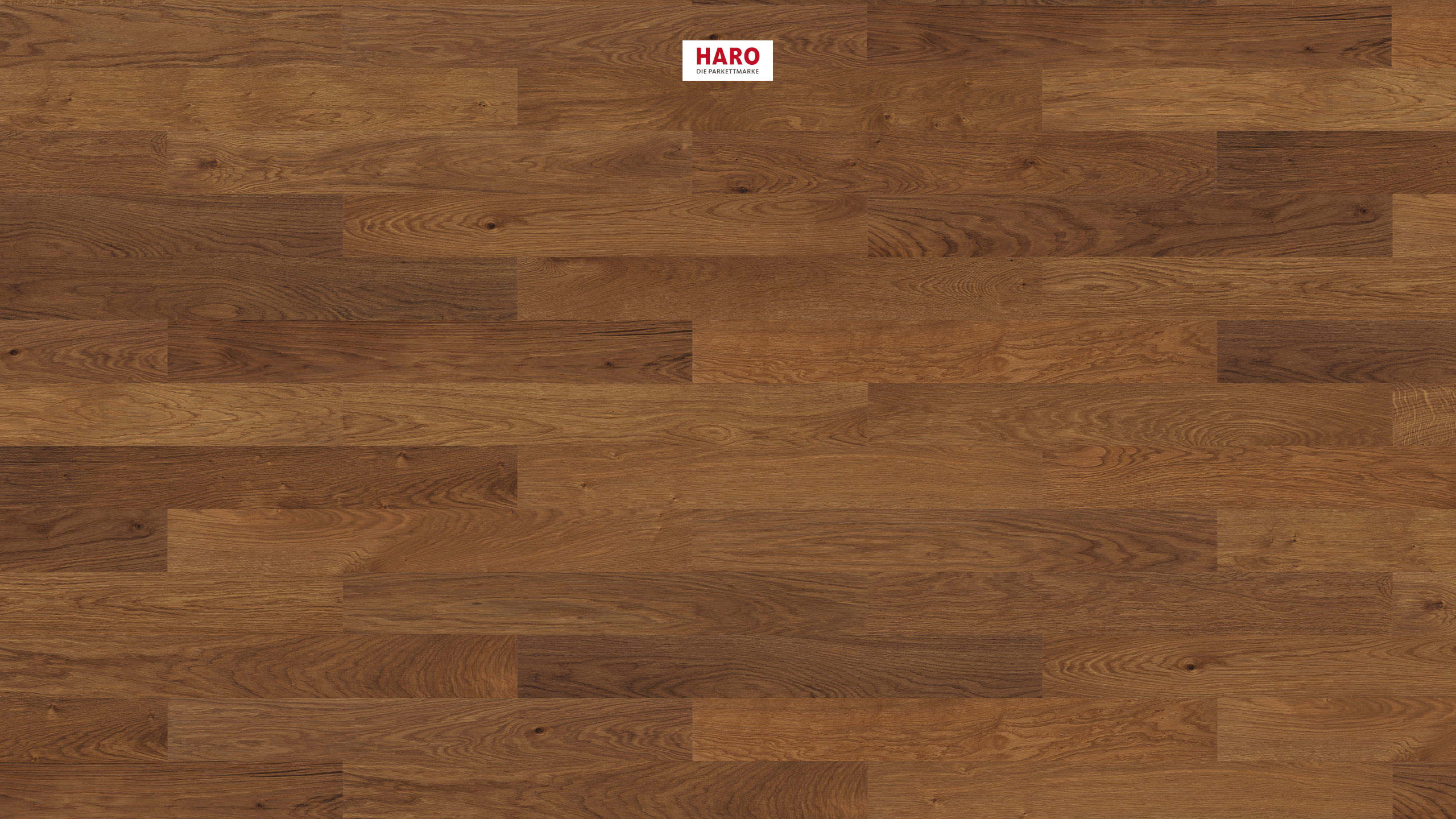 HARO PARKETT 4000 Landhausdiele Prestige Bernsteineiche Markant strukturiert naturaLin plus Nut & Feder