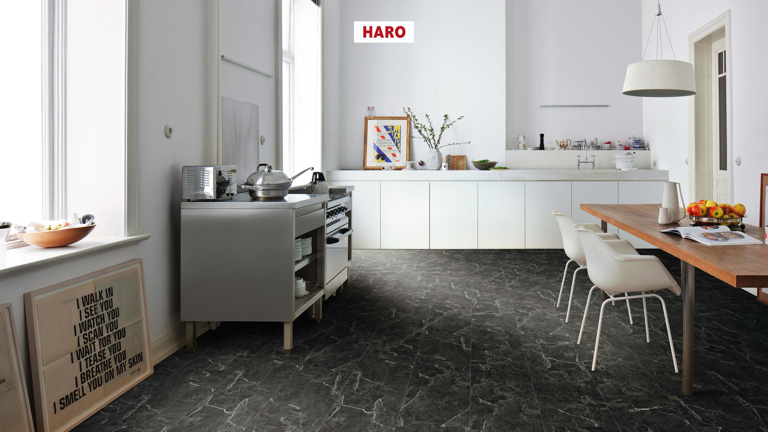 DISANO by HARO Saphir Piazza 4V Marmor anthrazit* Steinstruktur Top Connect