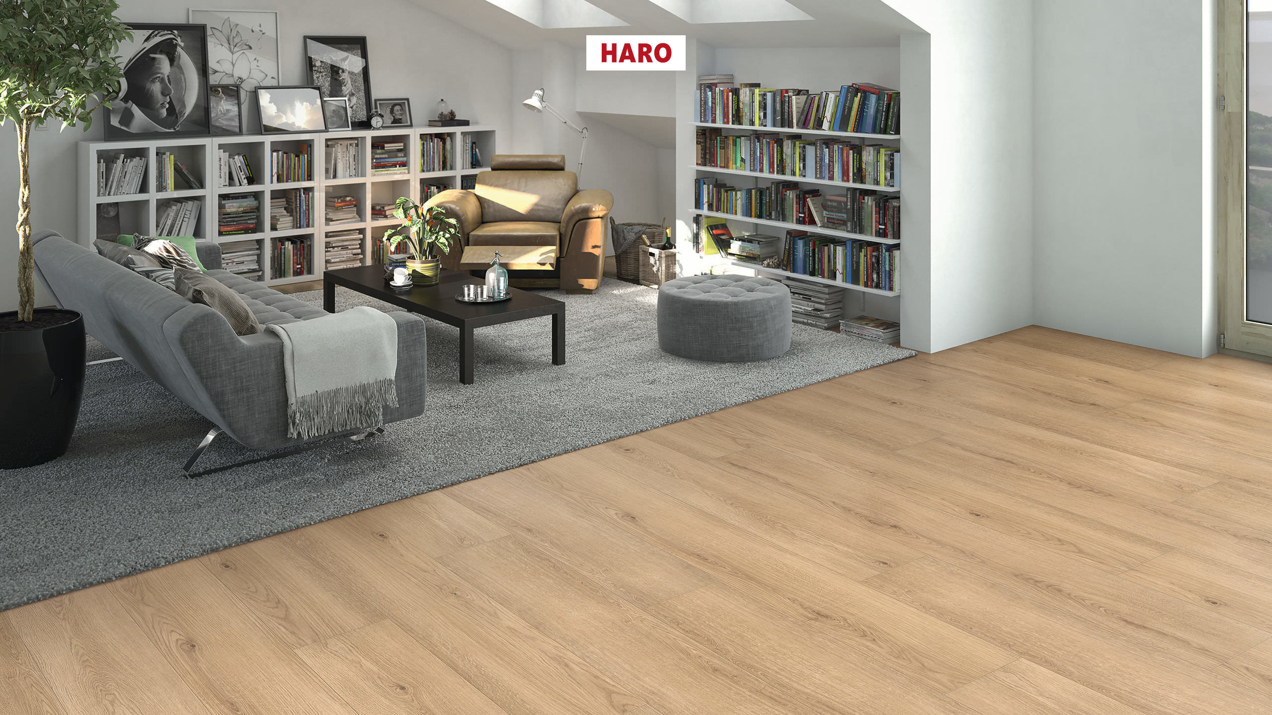 DISANO by HARO LifeAqua Landhausdiele XL 4V Eiche Lavida* strukturiert Top Connect