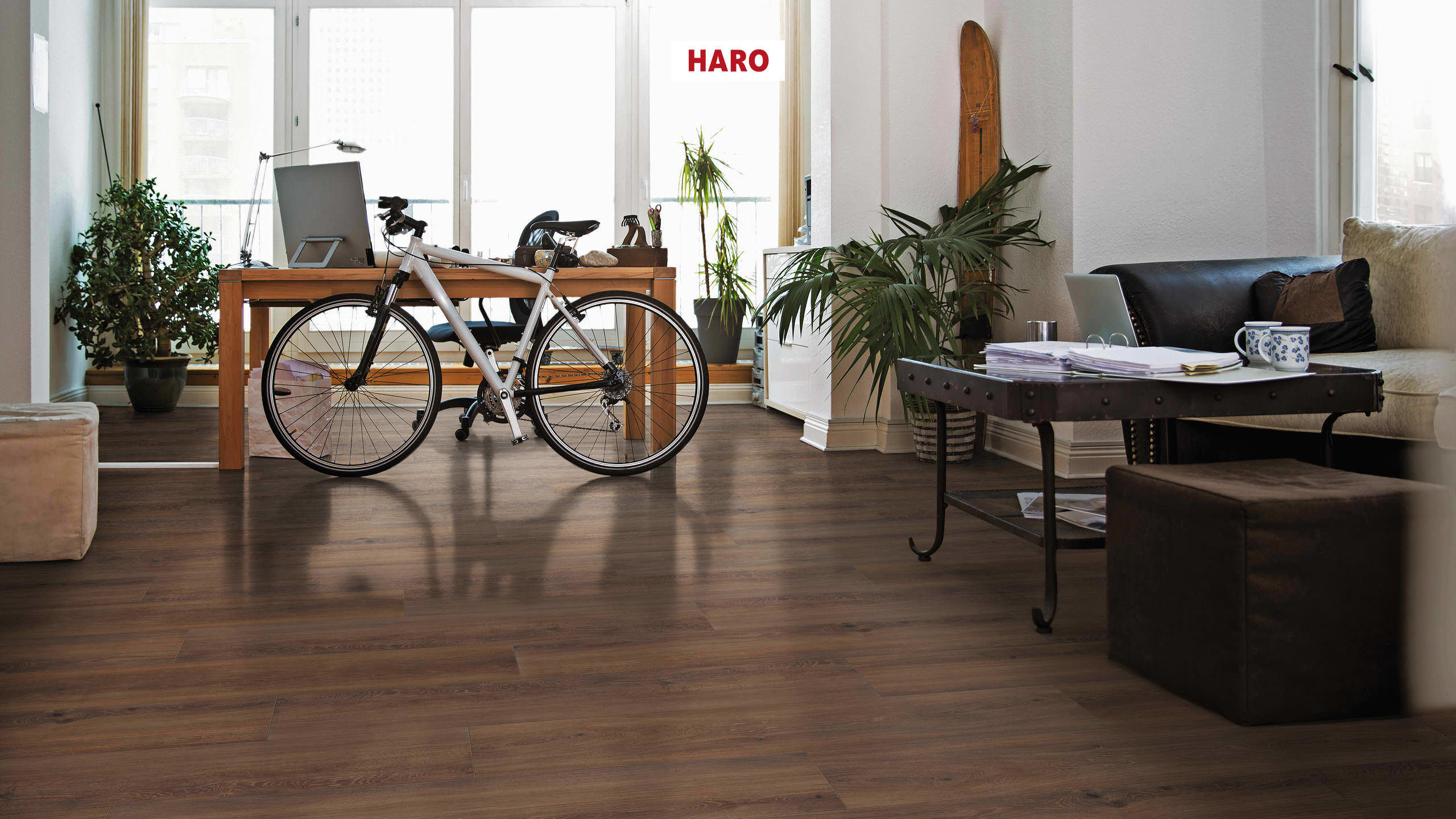 DISANO by HARO LifeAqua Landhausdiele XL 4V Eiche Cambridge* strukturiert Top Connect