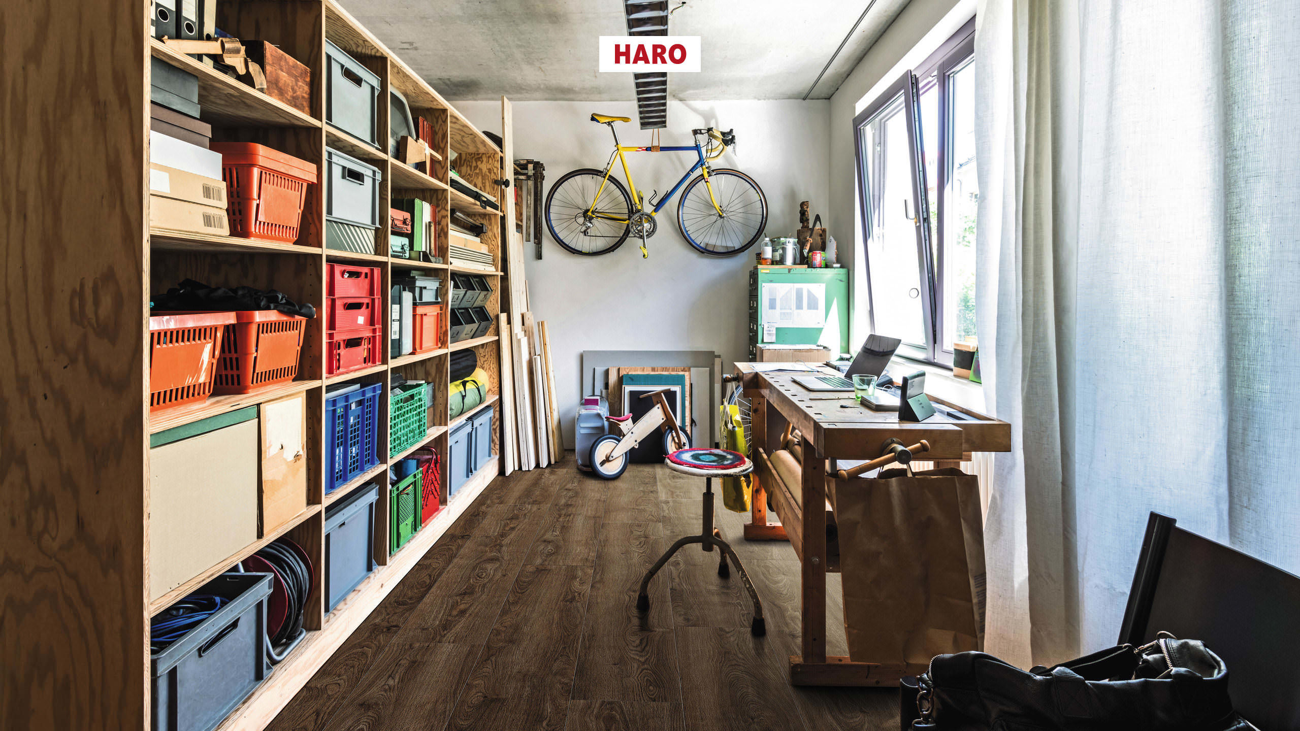 DISANO by HARO WaveAqua Landhausdiele XL 4V Eiche Victoria geräuchert* authentic Top Connect