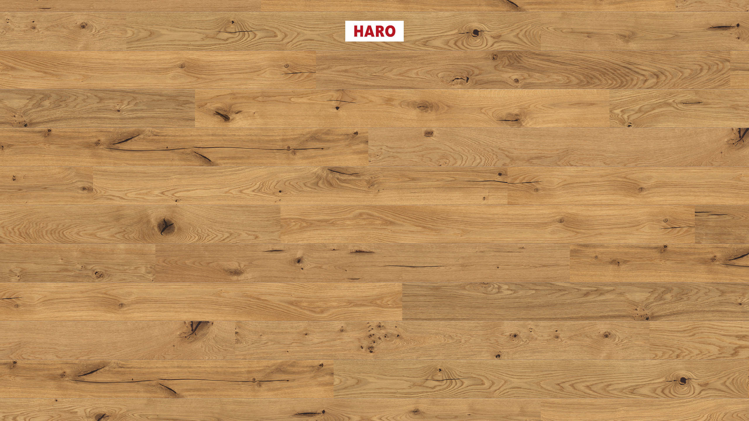 HARO PARKETT 4000 Landhausdiele 140 2V Eiche Sauvage strukturiert permaDur Top Connect