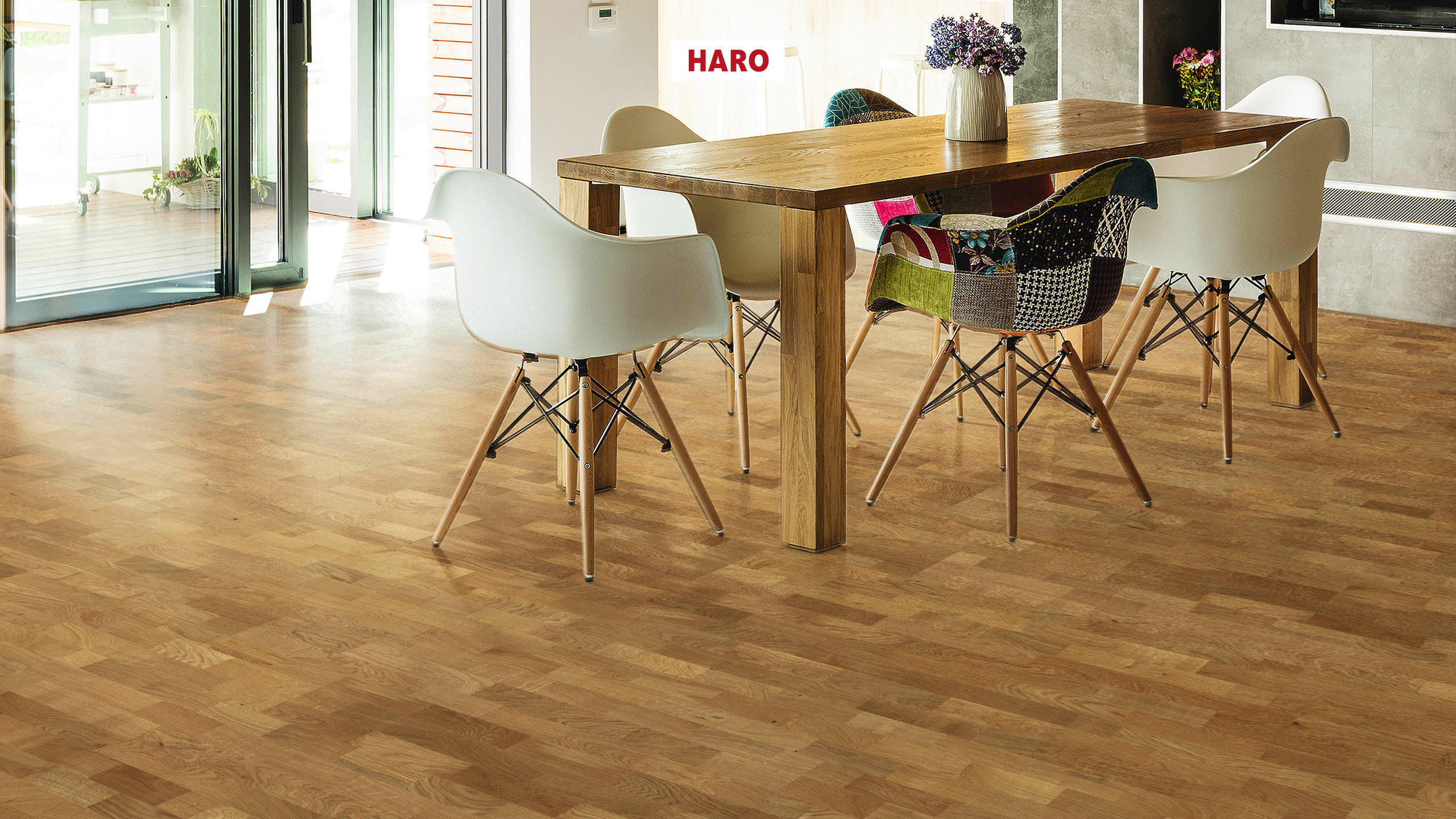 HARO PARKETT 4000 Schiffsboden Eiche Naturale permaDur Top Connect