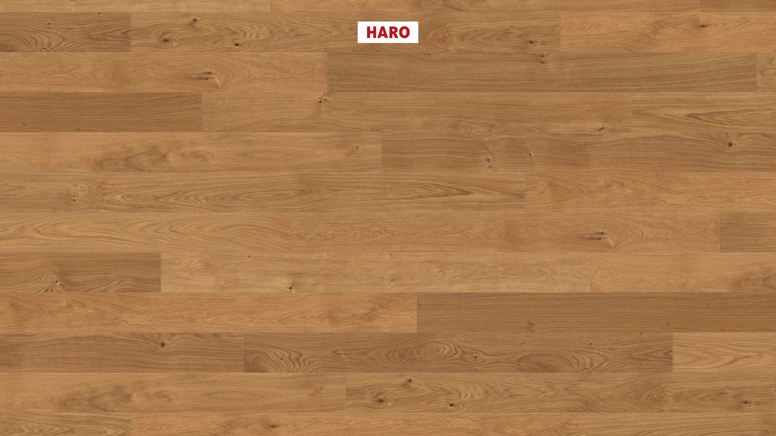 HARO PARKETT 4000 Landhausdiele Duna 4V Eiche Markant strukturiert naturaLin plus Nut & Feder