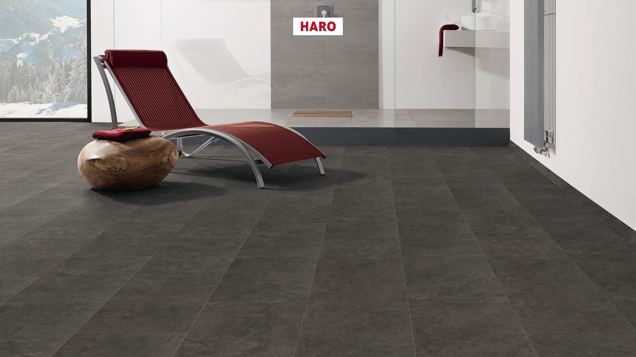 DISANO by HARO LifeAqua Piazza 4V Schiefer anthrazit* Steinstruktur Top Connect