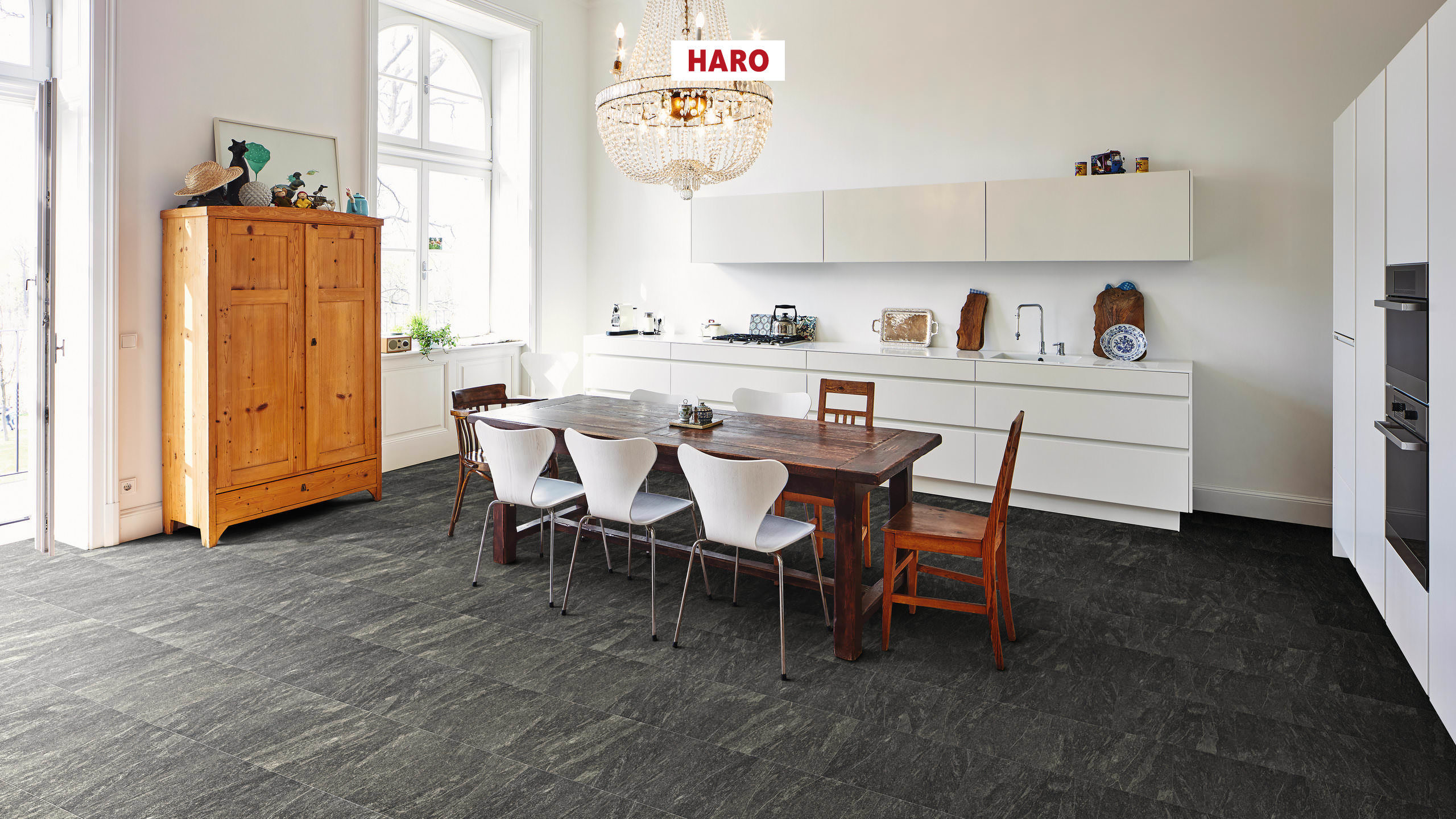 DISANO by HARO ClassicAqua Piazza 4V Wallonischer Schiefer* Steinstruktur Top Connect