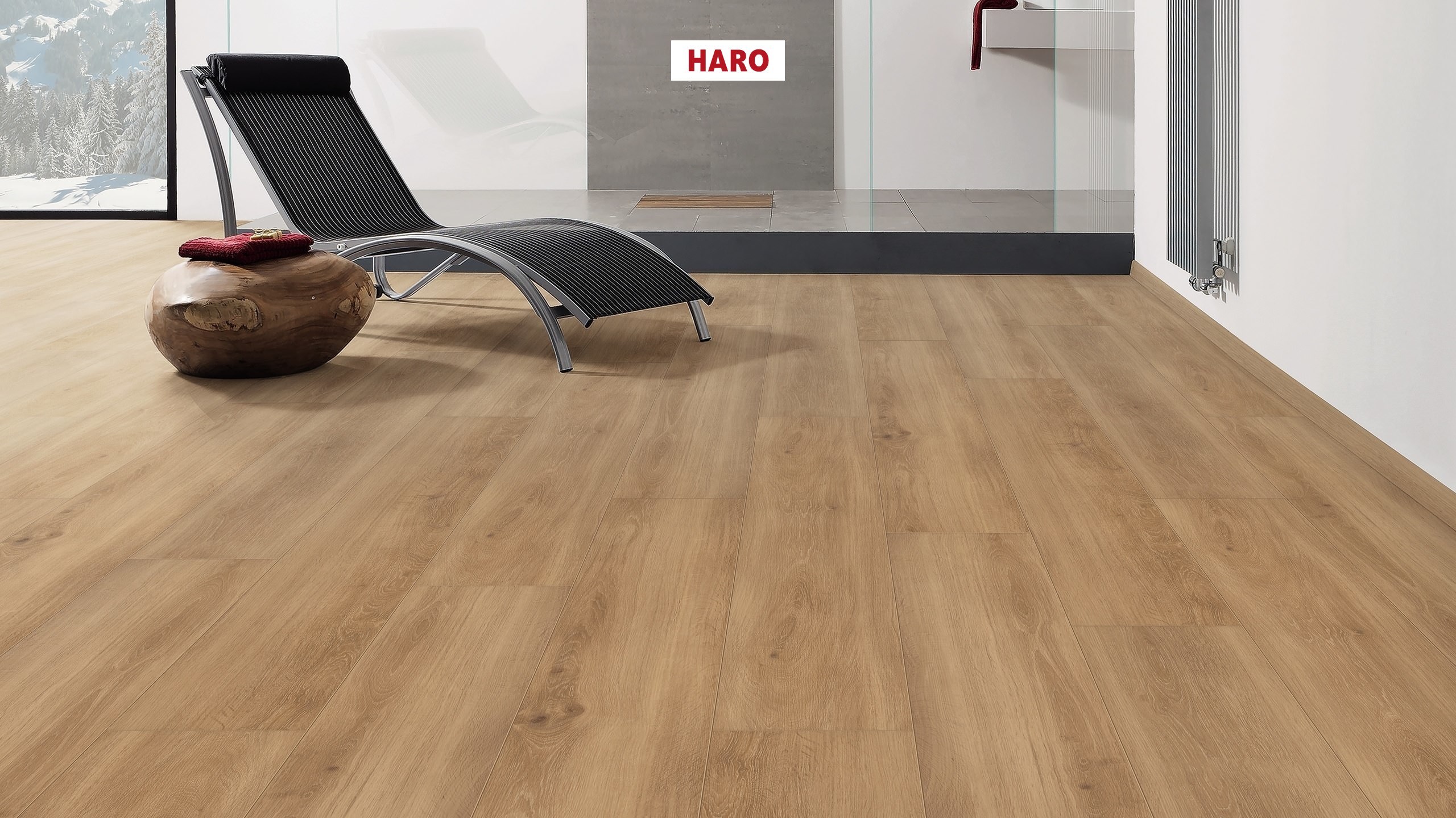 DISANO by HARO ClassicAqua Landhausdiele XL 4V Feldeiche* strukturiert Top Connect