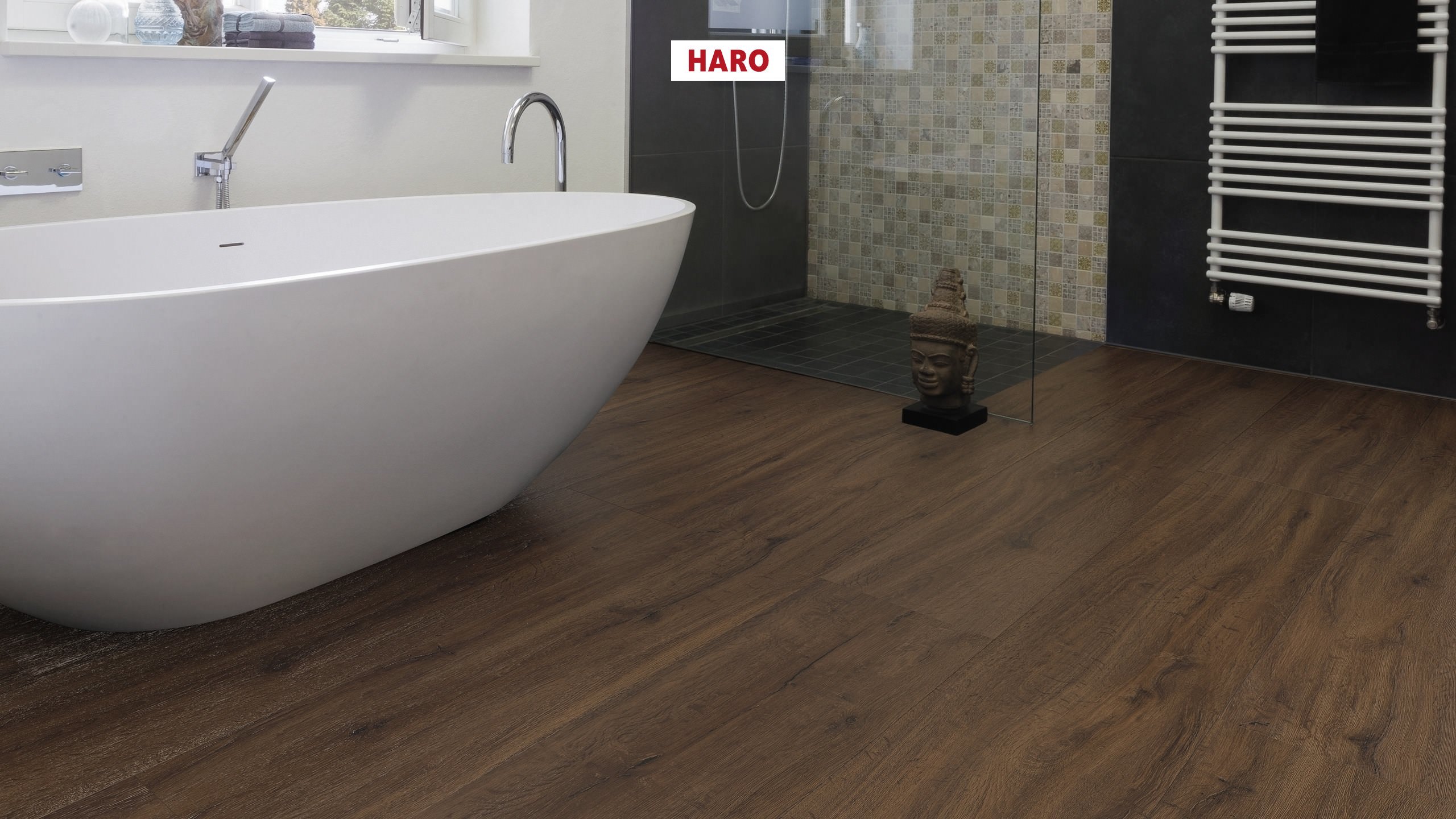 DISANO by HARO ClassicAqua Landhausdiele XL 4V Franz. Räuchereiche* strukturiert Top Connect