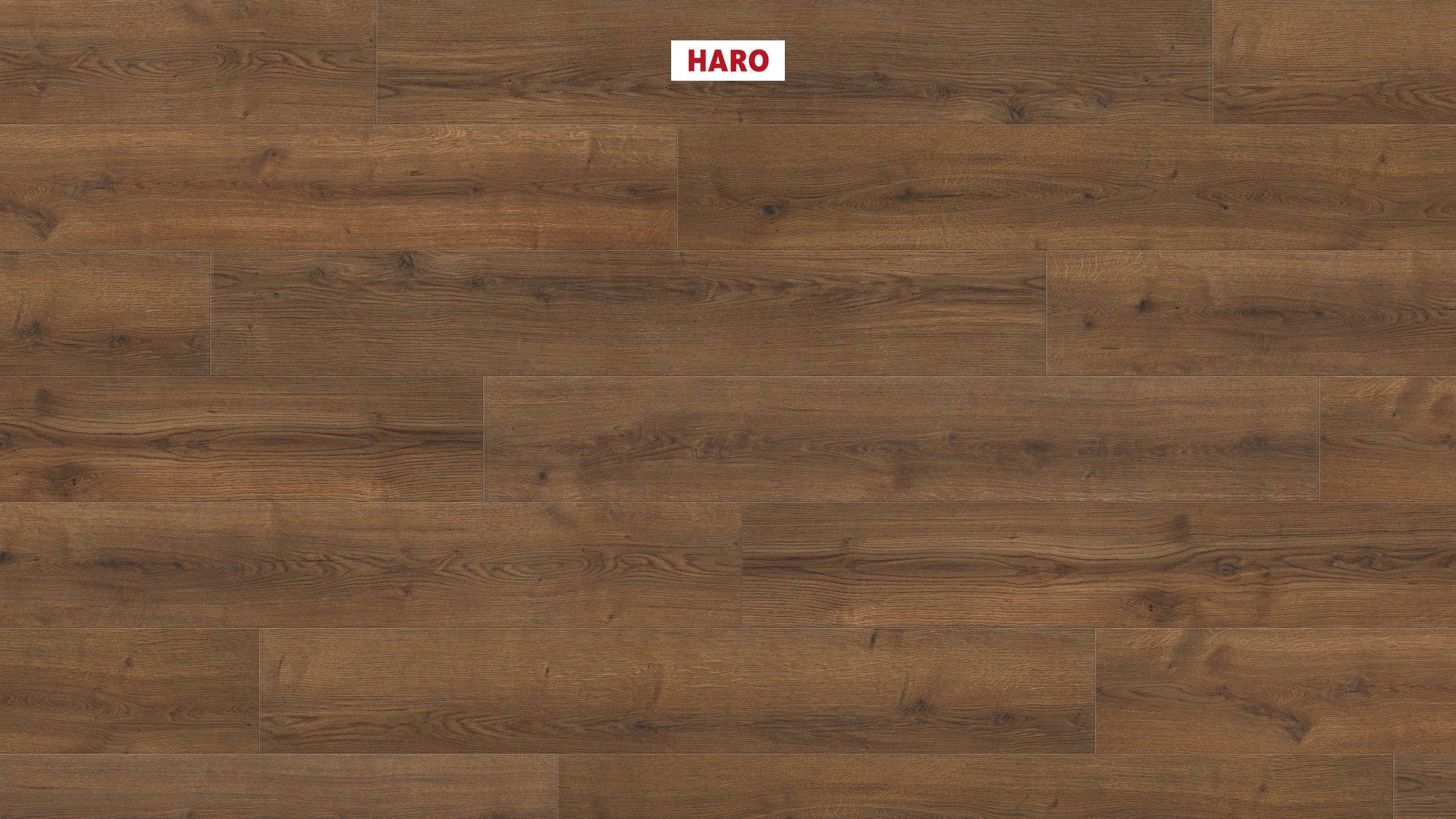 HARO Laminatboden TRITTY 90 Landhausdiele 4V Eiche Bari bernstein* authentic Silent Pro Top Connect