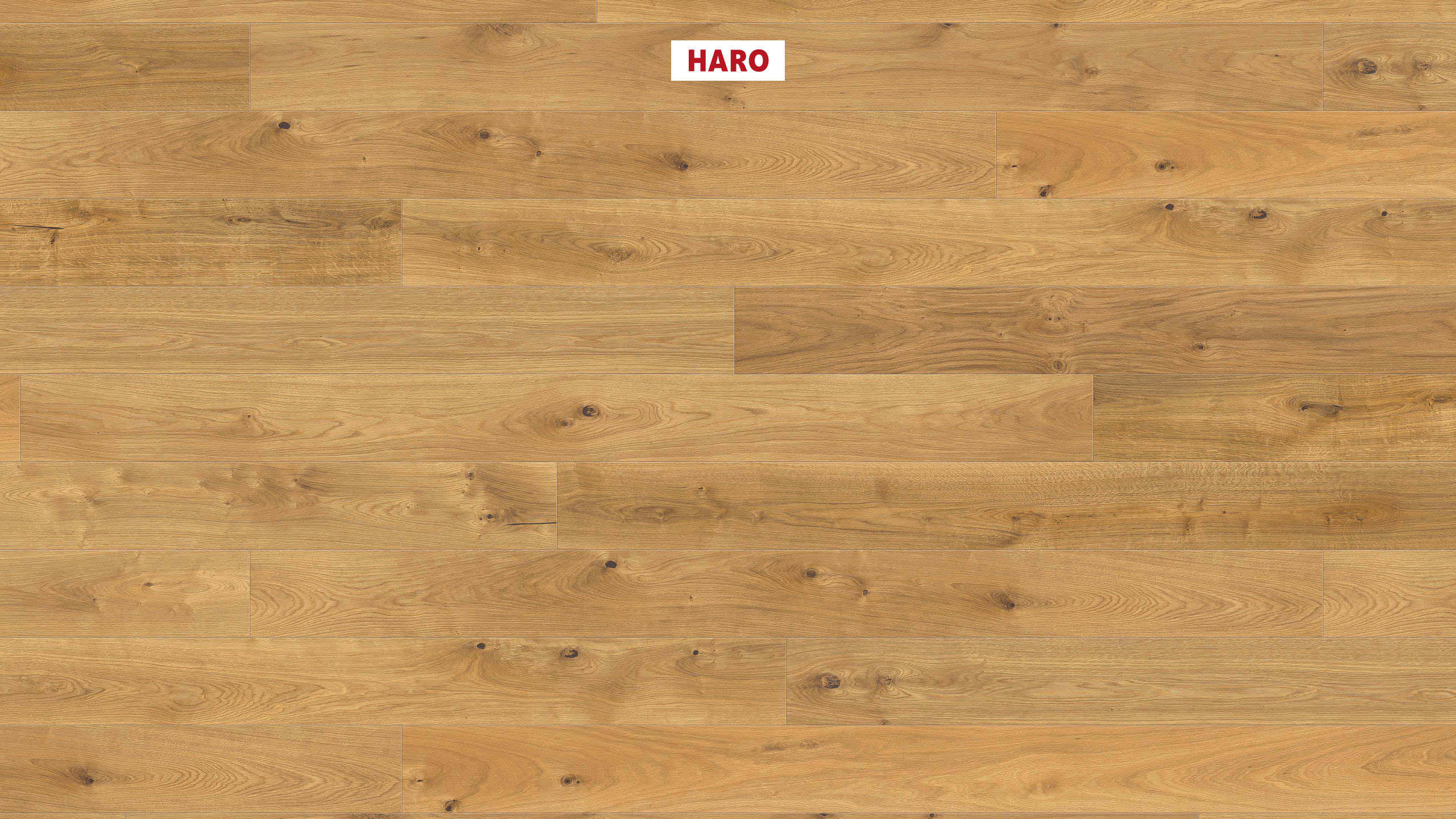HARO PARKETT 13,5mm/1750 mm Landhausdiele 4V Eiche Berlin strukturiert naturaLin plus Top Connect