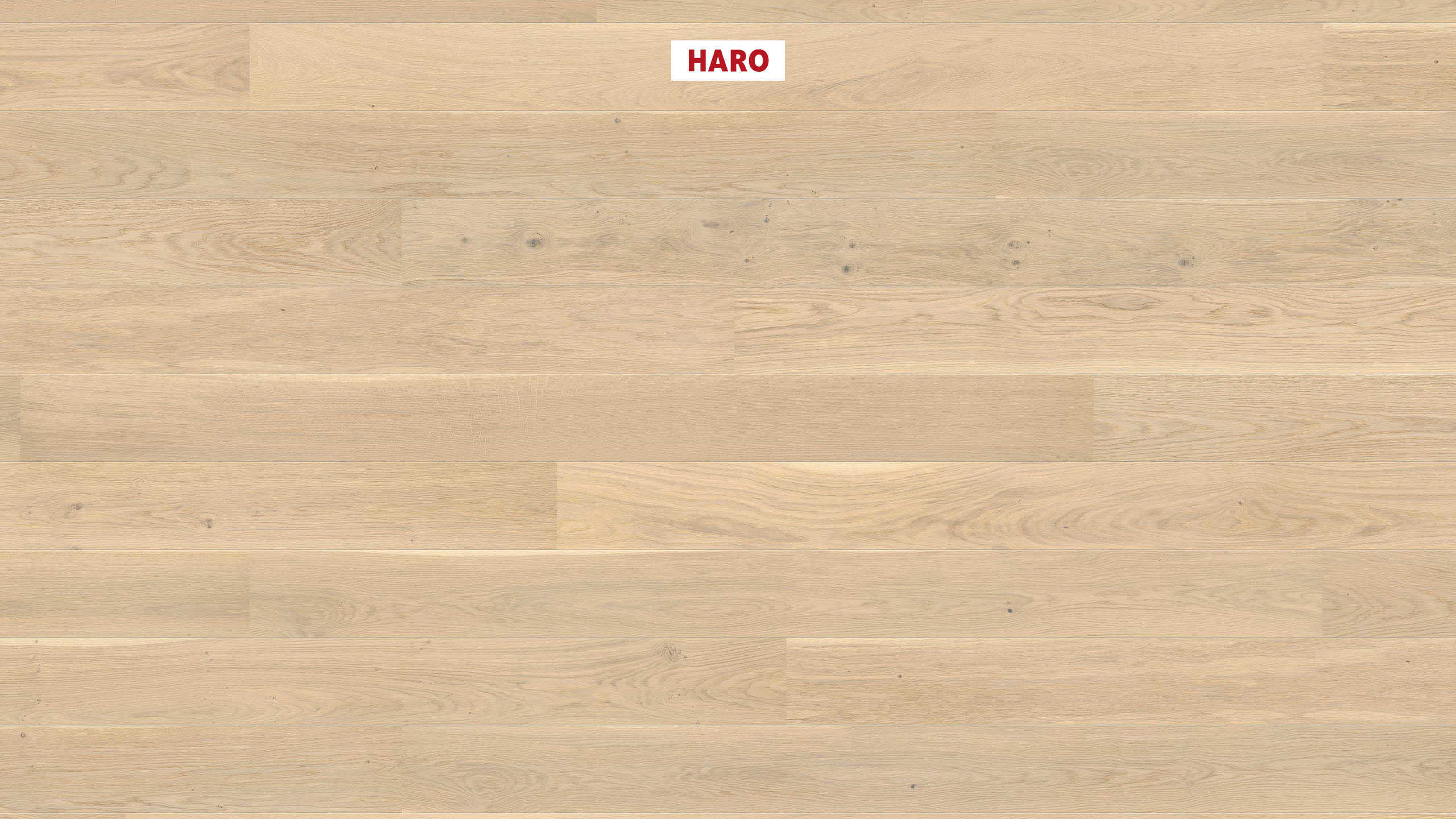 HARO PARKETT 13,5 mm Landhausdiele 2V Eiche Freiburg strukturiert permaDur Top Connect
