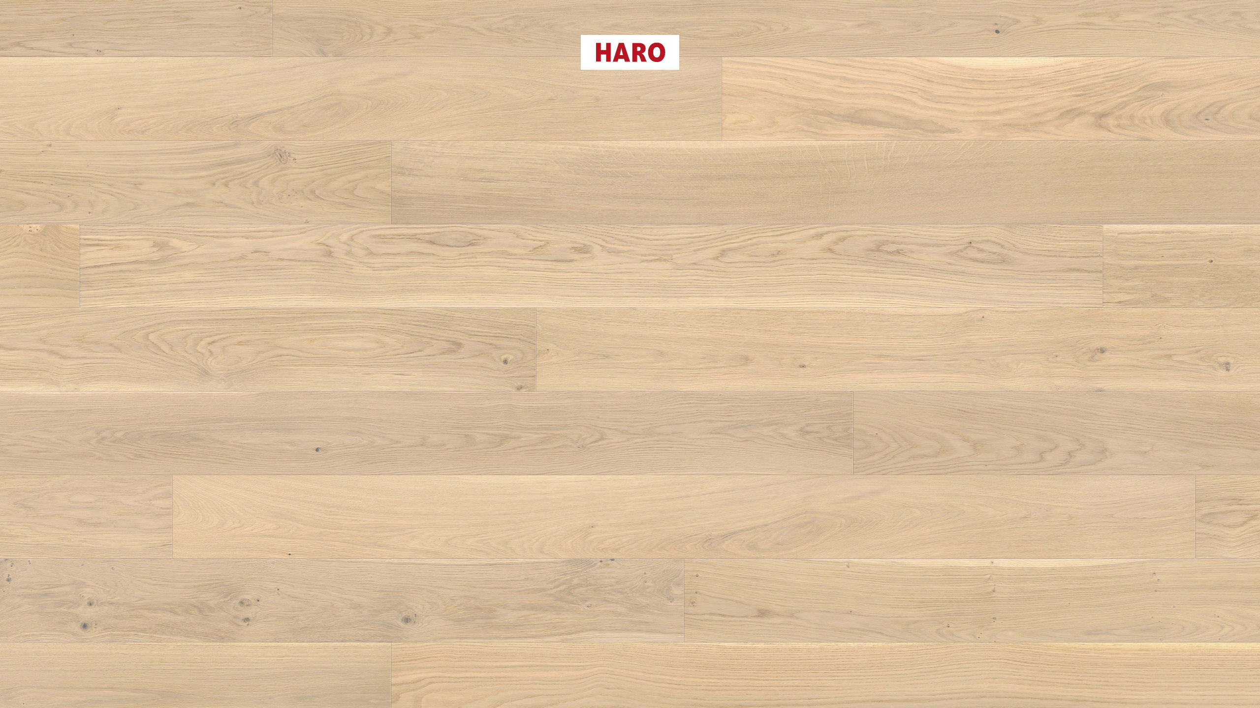 HARO PARKETT 4000 Landhausdiele 180 4V Eiche lichtweiß Country strukturiert naturaDur Top Connect