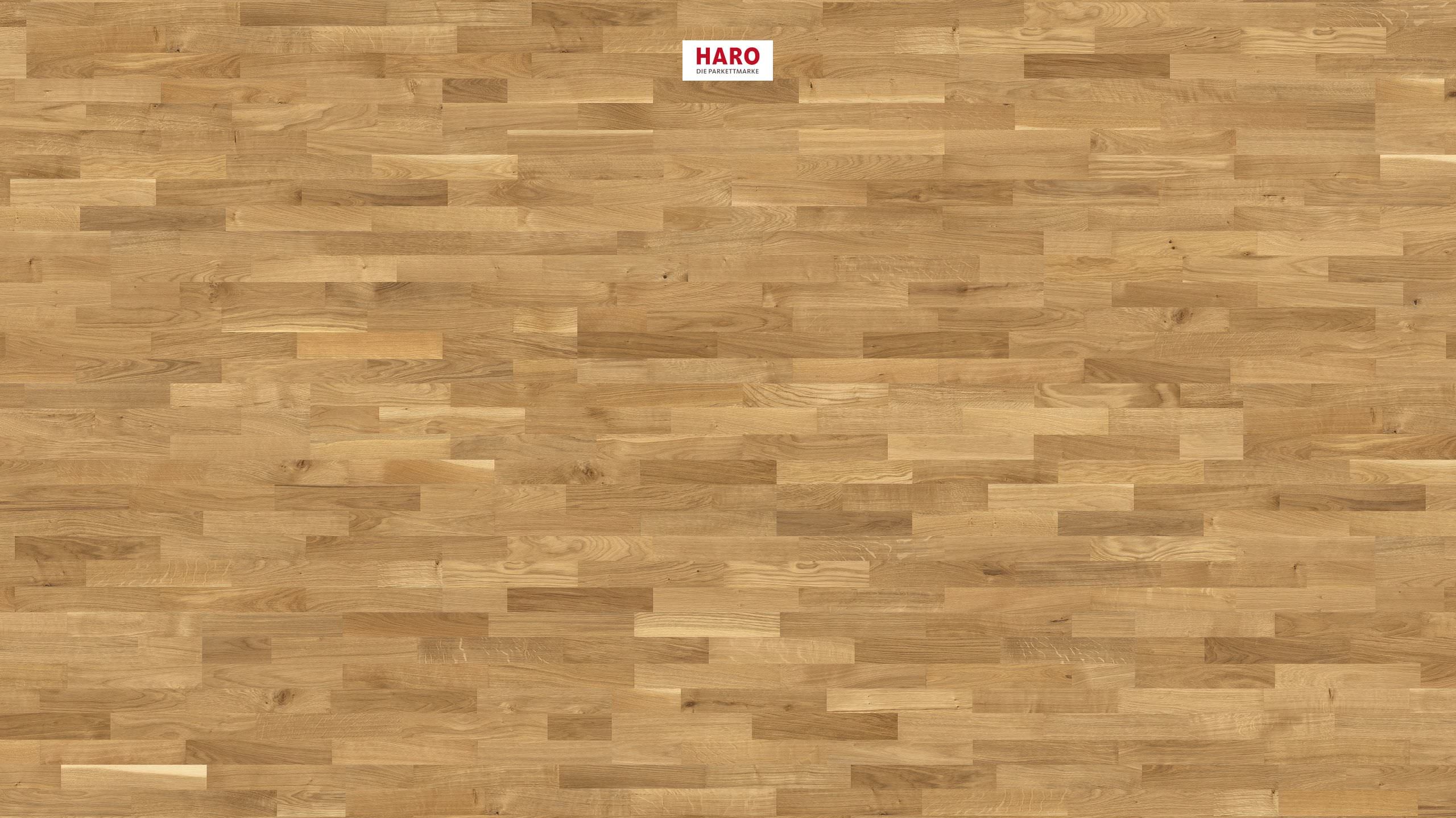 HARO PARKETT 2500 Schiffsboden Eiche Favorit strukturiert naturaDur Top Connect