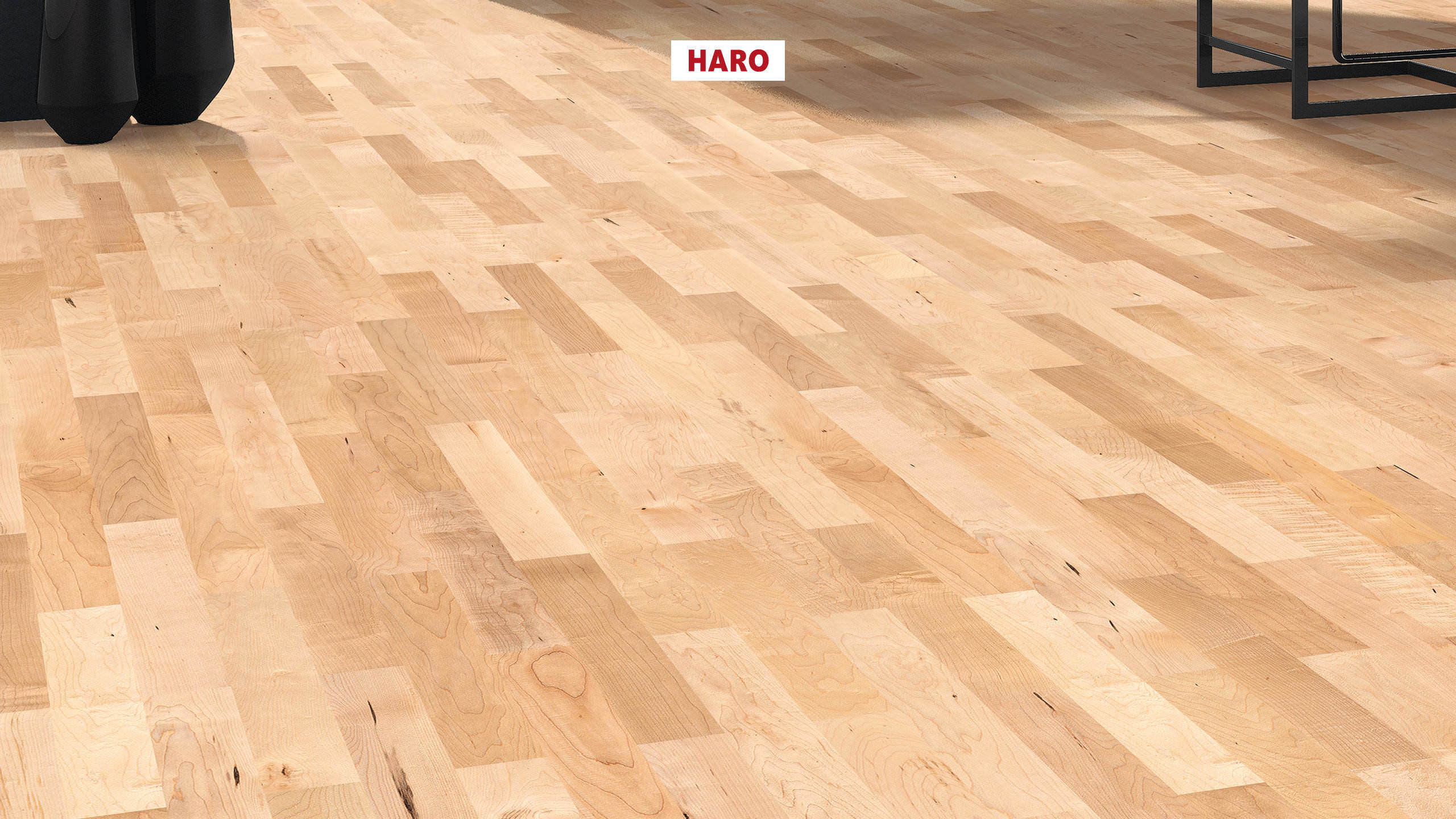 HARO PARKETT 4000 Stab Allegro Canadischer Ahorn Favorit naturaDur Nut & Feder