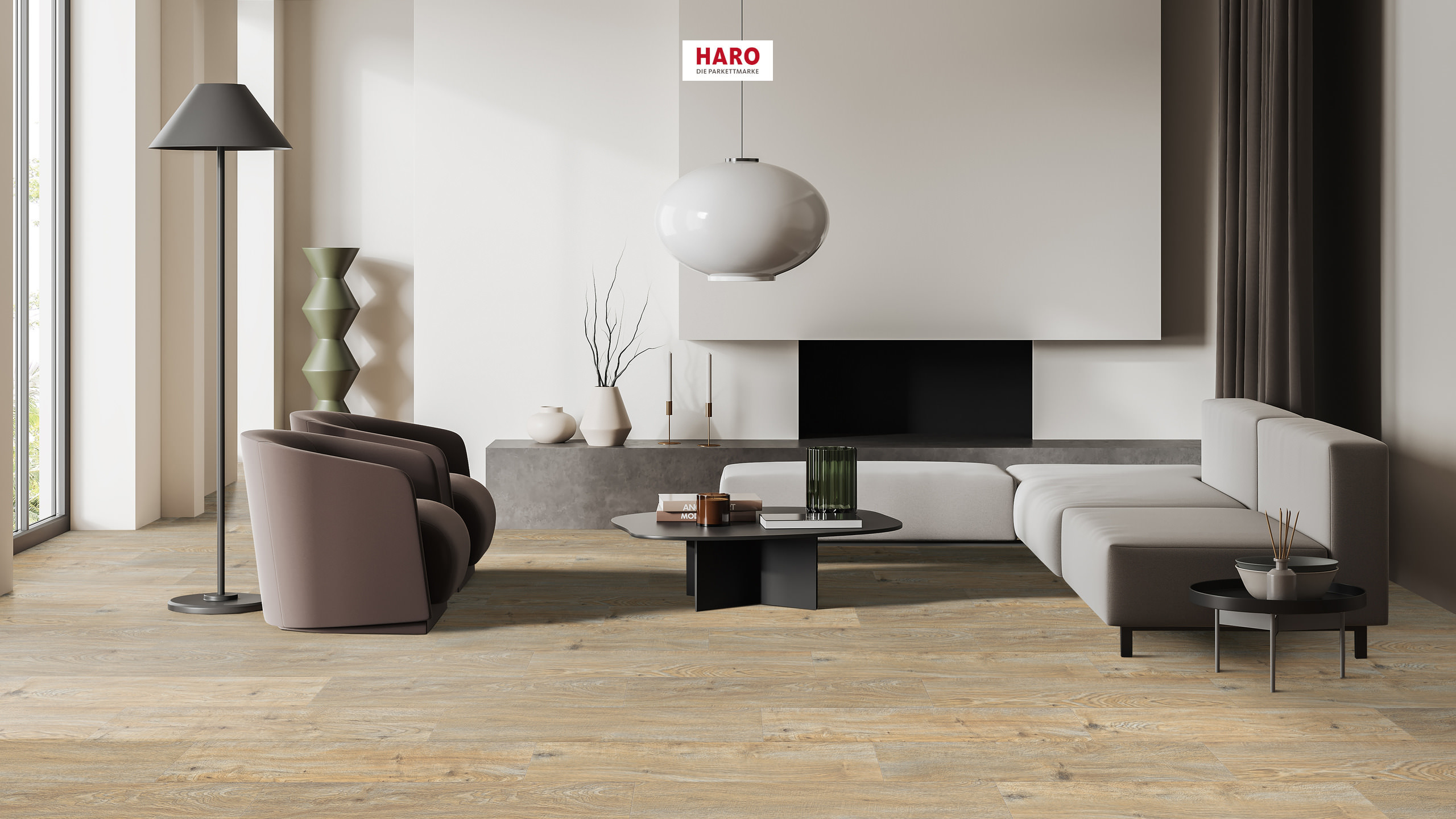 DISANO by HARO WaveAqua Landhausdiele 4V Eiche Quebec alabaster* authentic Top Connect