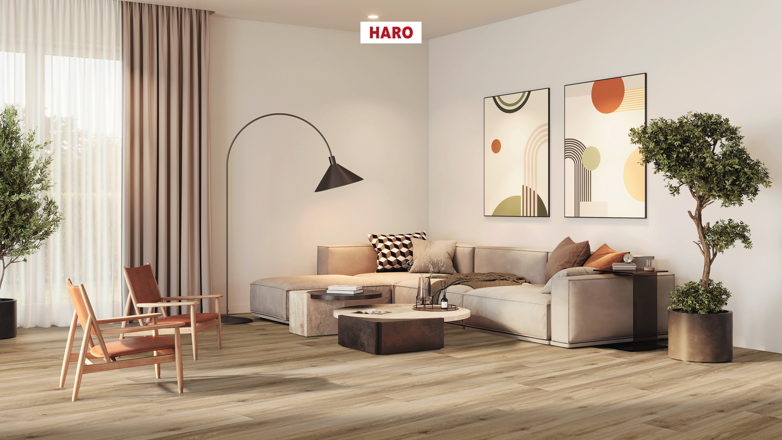 DISANO by HARO ClassicAqua Landhausdiele XL 4V Eiche Provence puro* authentic Top Connect