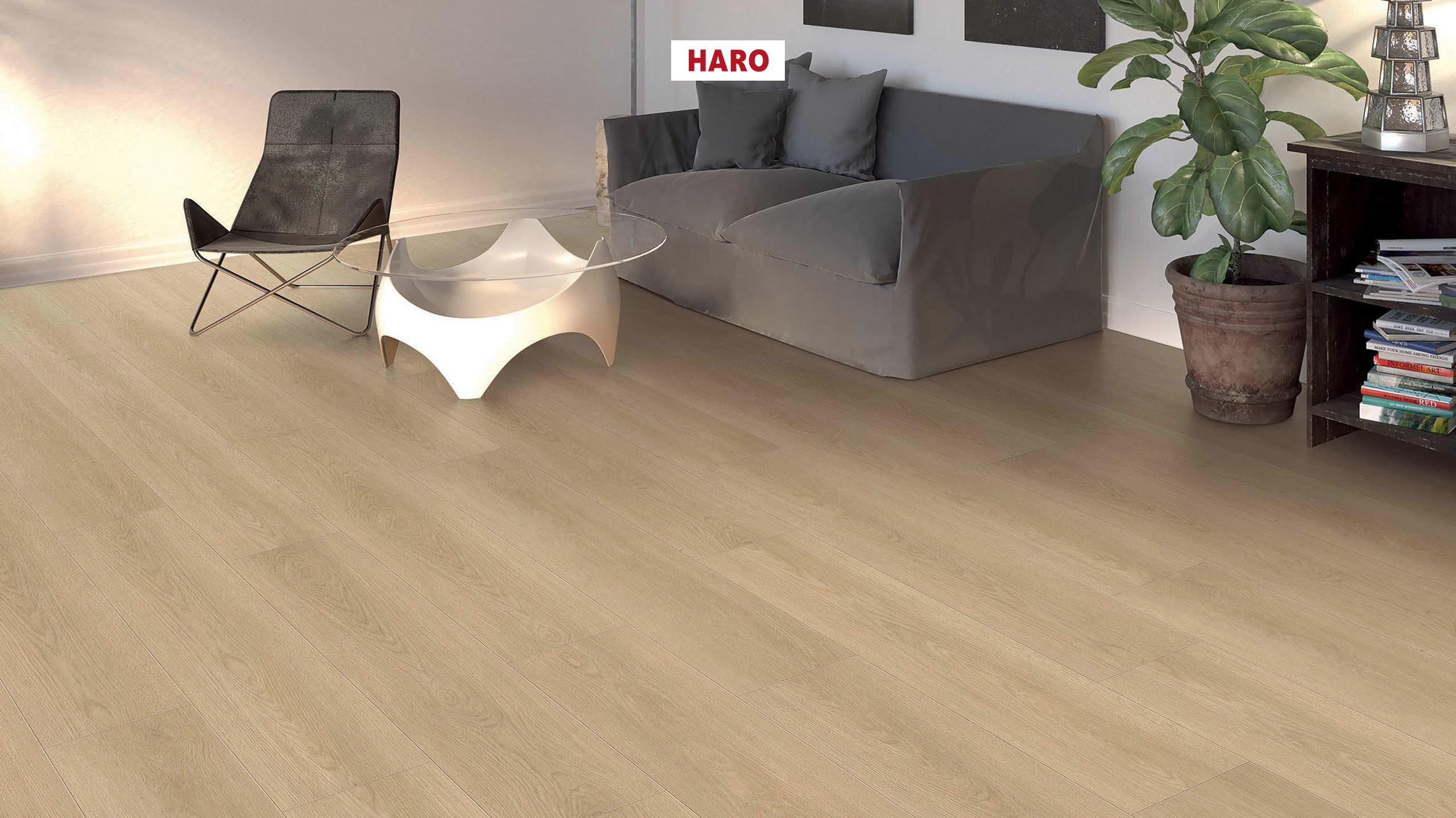 DISANO by HARO LifeAqua Landhausdiele 4V Eiche Picardie Puro* authentic Top Connect