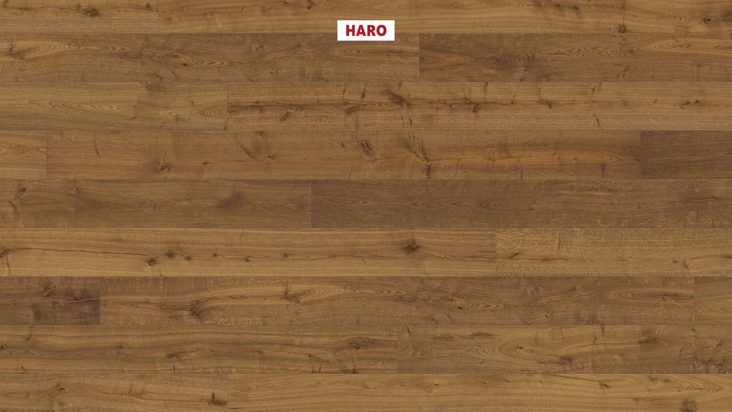 HARO PARKETT 4000 Landhausdiele 180 4V Eiche geräuchert Jubiläumsedition strukturiert naturaLin plus Top Connect