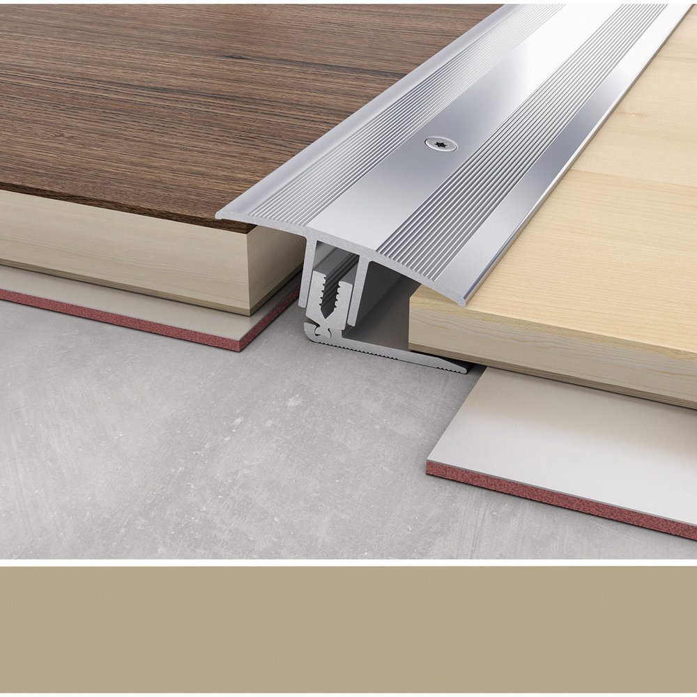Transition moulding Flex Type 888 1,0m for 7-15mm sand