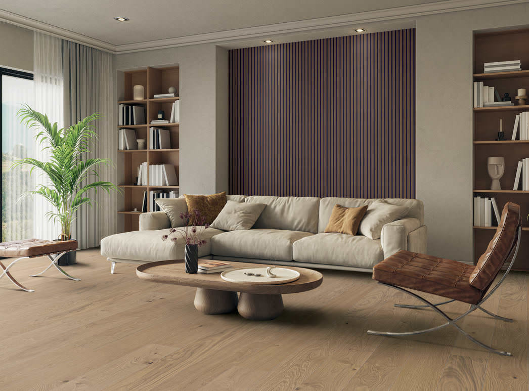 HARO WALL 12 mm Design Stripe Brass*