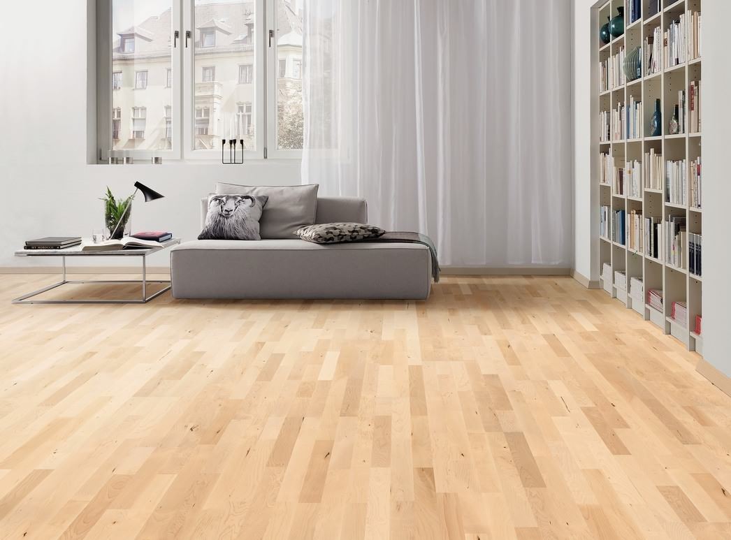 HARO PARQUET 4000 Longstrip Canadian Maple Favorit permaDur Top Connect
