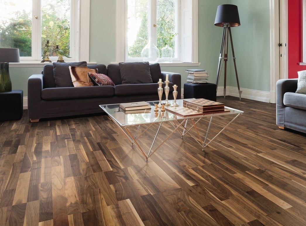 HARO PARQUET 4000 Longstrip American Walnut Favorit permaDur Top Connect