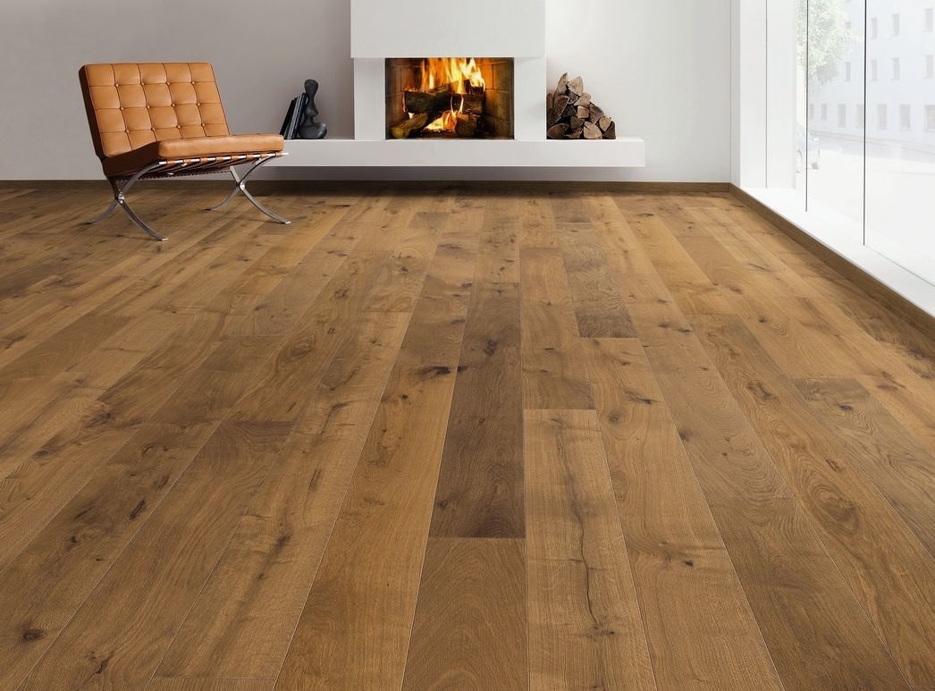 Product image 2 Plank 1-Strip 180 4V Amber Oak Sauvage brushed