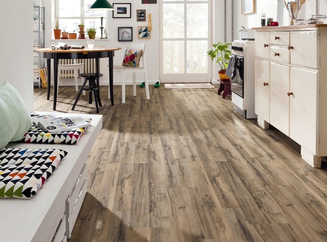 Product image 1 2-Strip Graphite Oak* textured matt