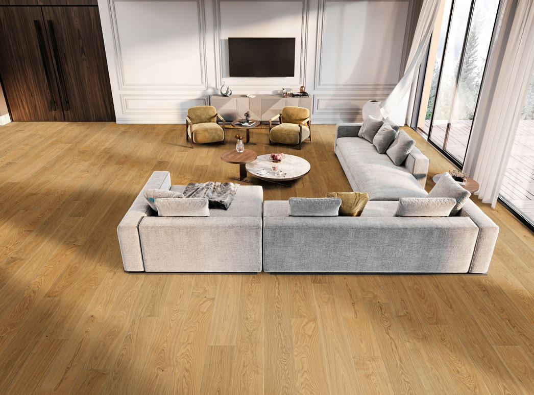 HARO PARQUET 4000 Plank 1-Strip 180 4V Oak Exclusive brushed naturaLin plus Top Connect