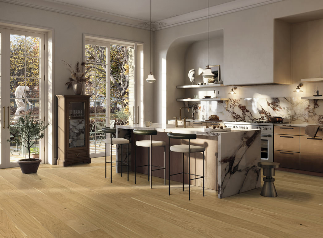 HARO PARQUET 4000 Plank 1-Strip 180 4V Oak Country brushed naturaLin plus Top Connect