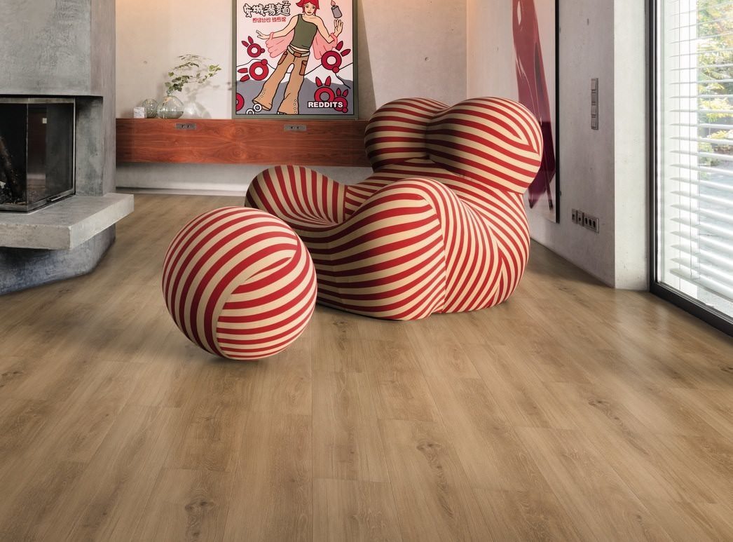 DISANO by HARO Saphir Plank 1-Strip 4VM Field Oak* textured Top Connect