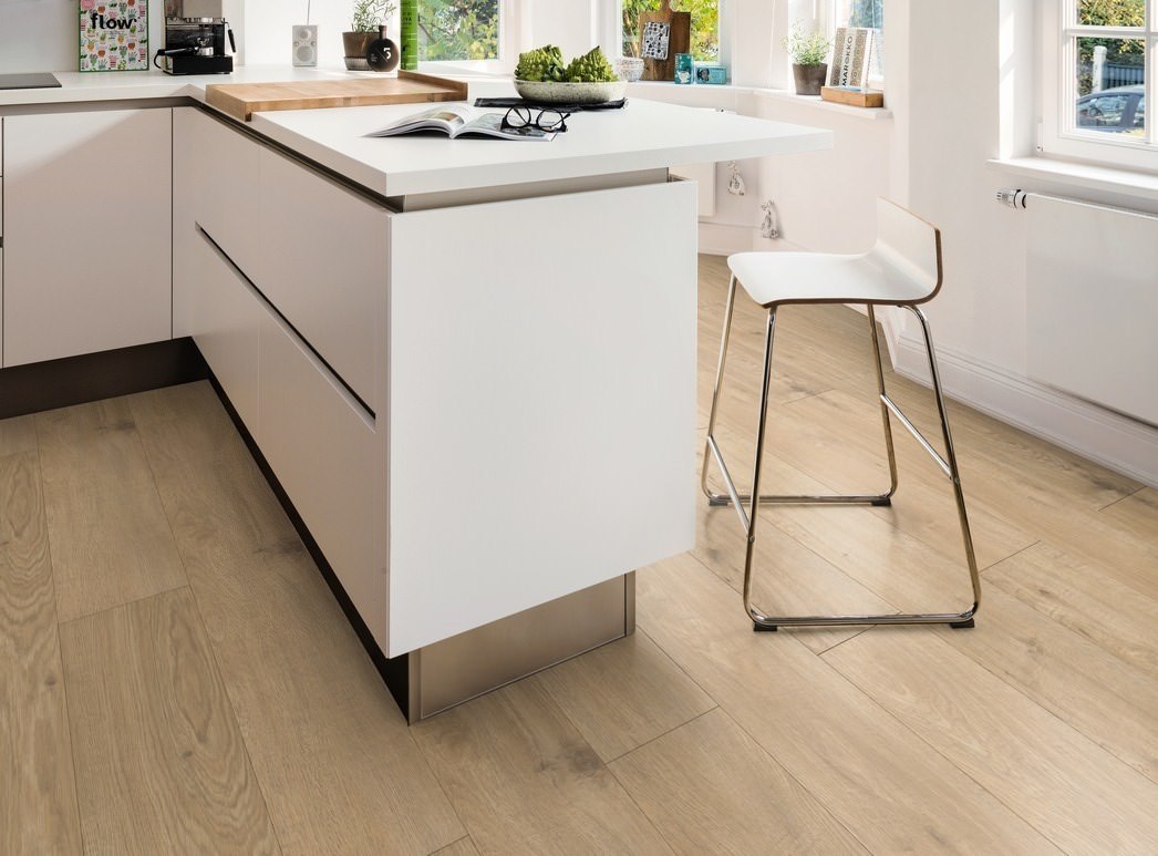 HARO Laminate Floor TRITTY 200 Aqua Plank 1-Strip 4V Oak Sicilia Puro* authentic matt Silent Pro Top Connect