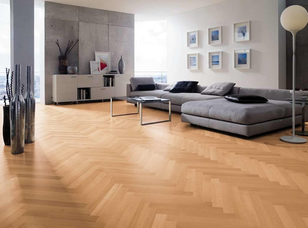 HARO PARQUET 4000 Strip Allegro Beech steamed Trend permaDur Tongue and Groove