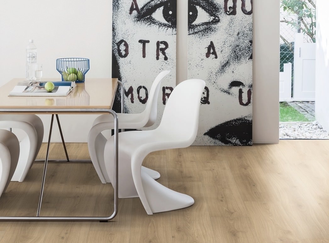 HARO Laminate Floor TRITTY 100 Campus 4V Oak Emilia Puro* authentic soft Top Connect