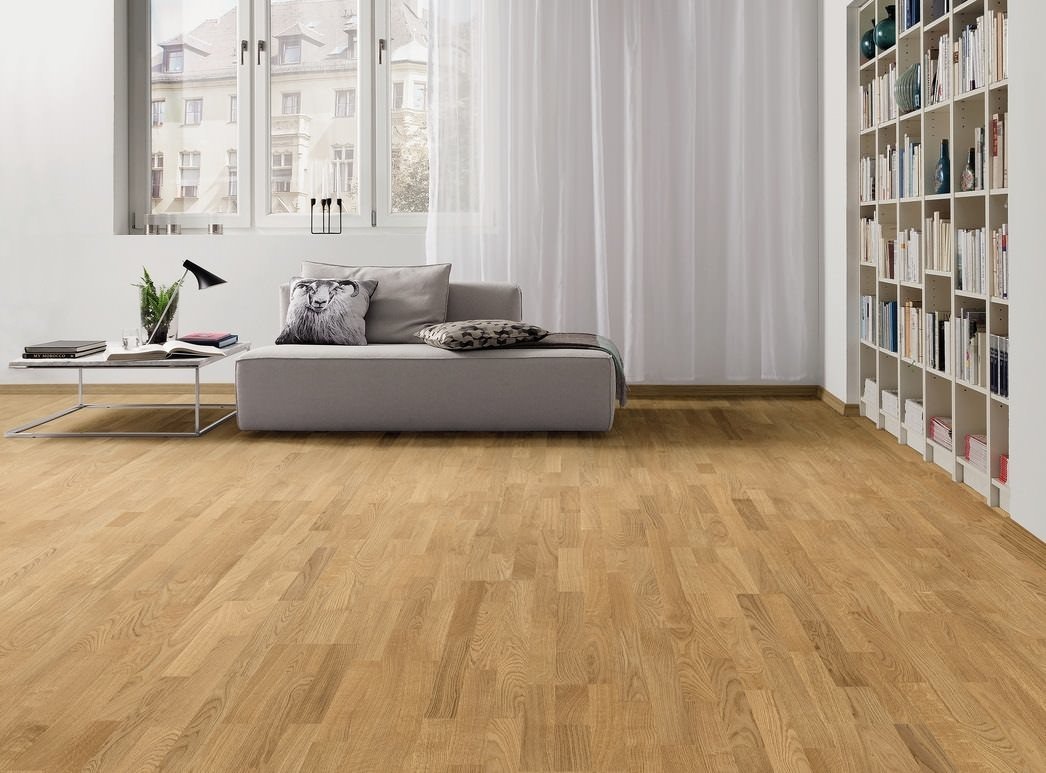 HARO Professional PARQUET 4000 Longstrip Oak Natur brushed permaDur Top Connect