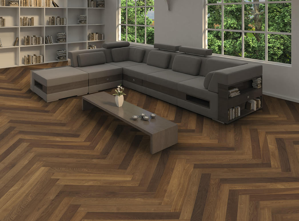 parkettmanufaktur by HARO 4000 Plank 1-Strip Prestige Fumed Oak Selectiv brushed oleovera Tongue and Groove